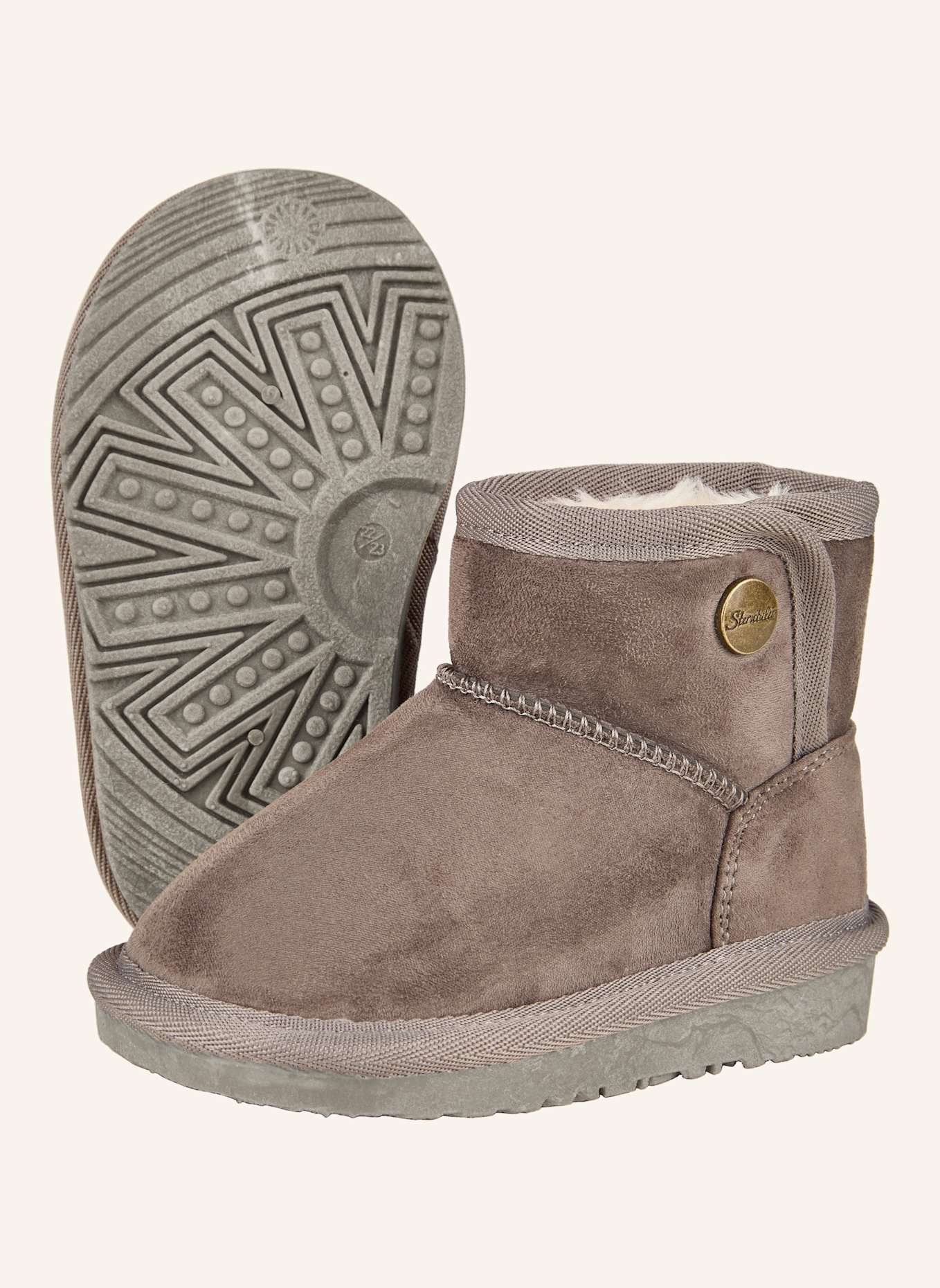 Sterntaler Halbschuh uni: GRAU