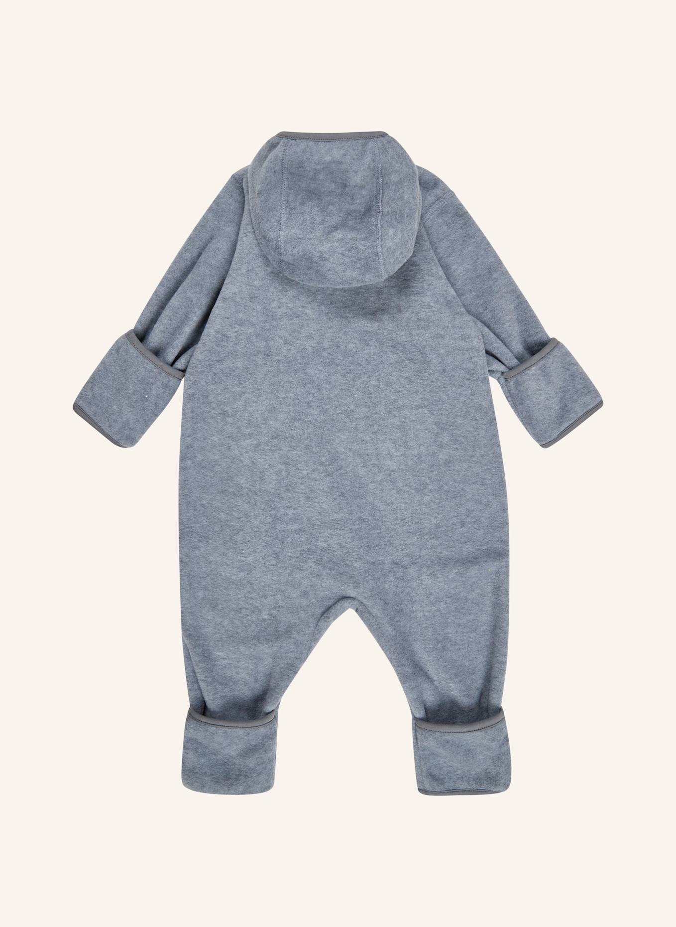 Sterntaler Overall Fleece: SILBER