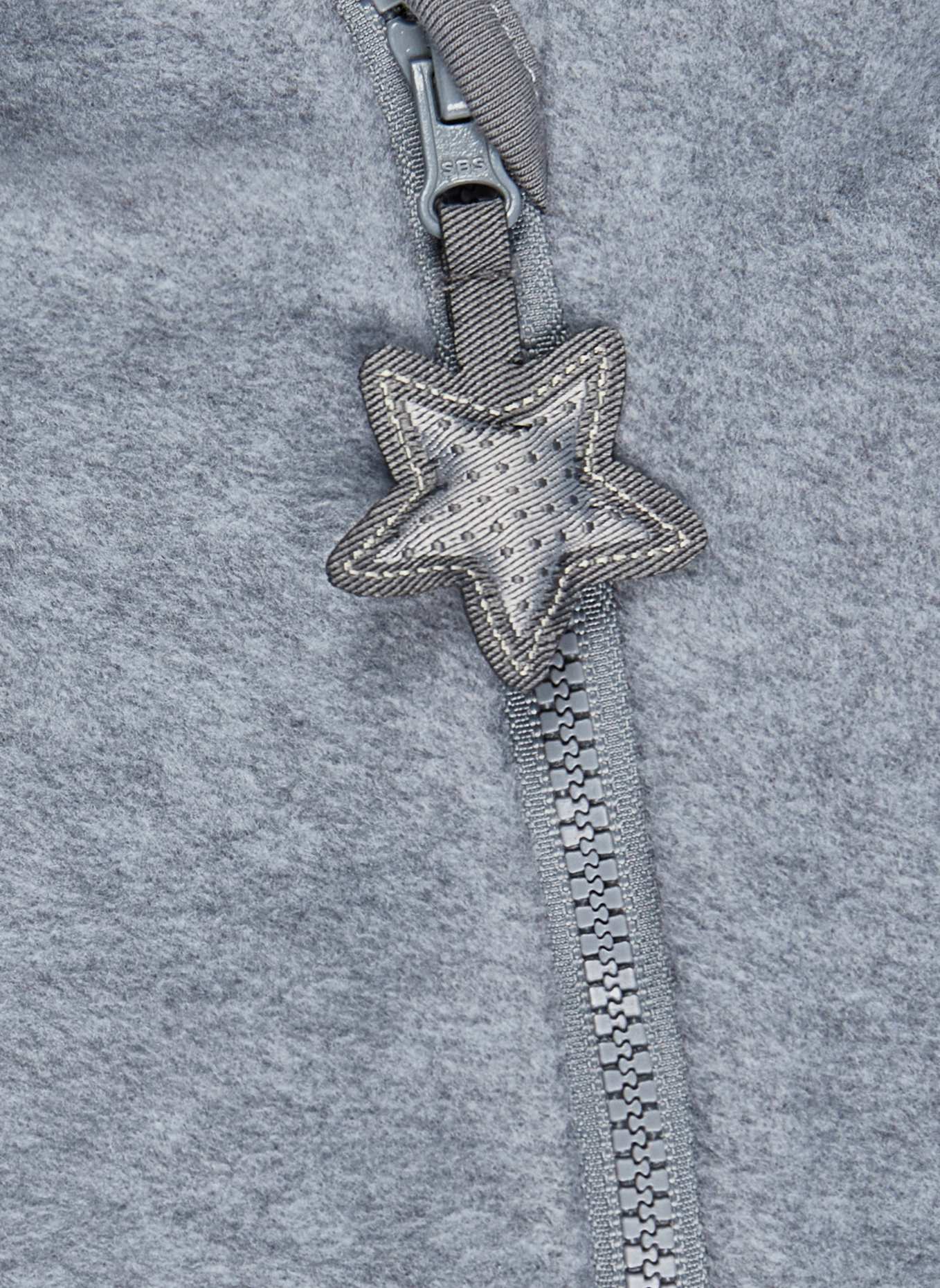 Sterntaler Overall Fleece: SILBER