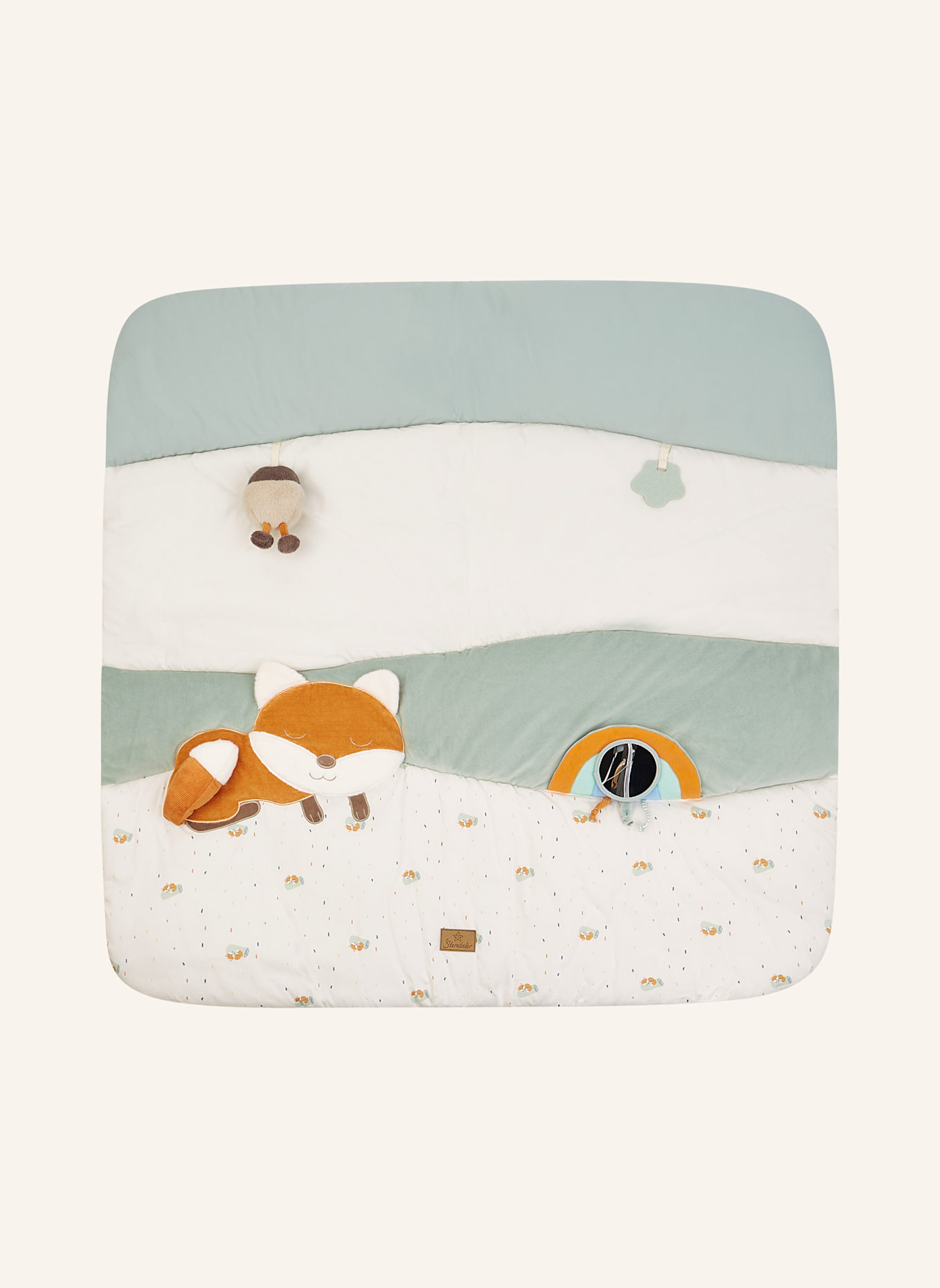 Sterntaler Spieldecke Filou: HELLGRAU