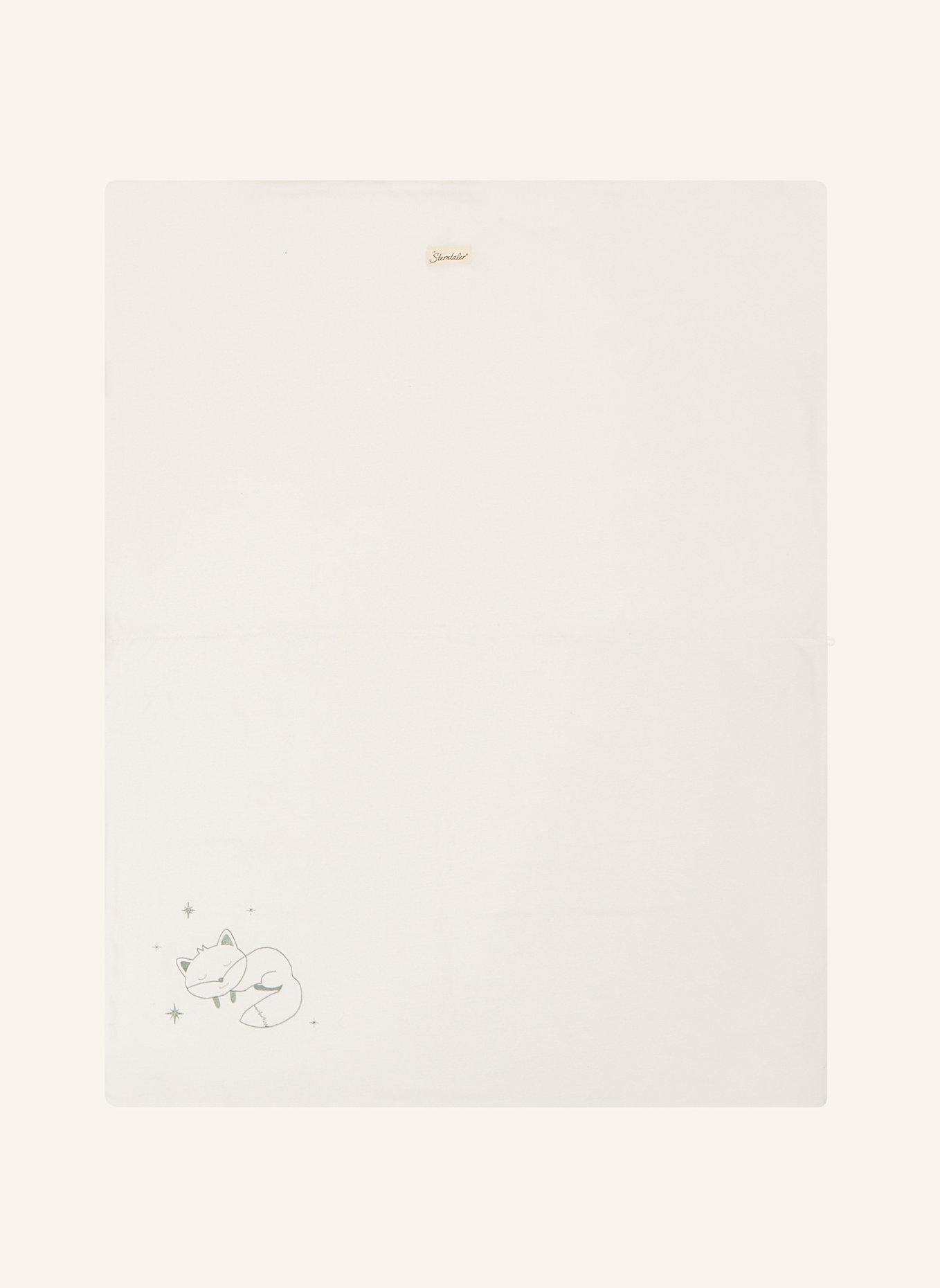 Sterntaler Babydecke Microfleece Filou: HELLGRAU