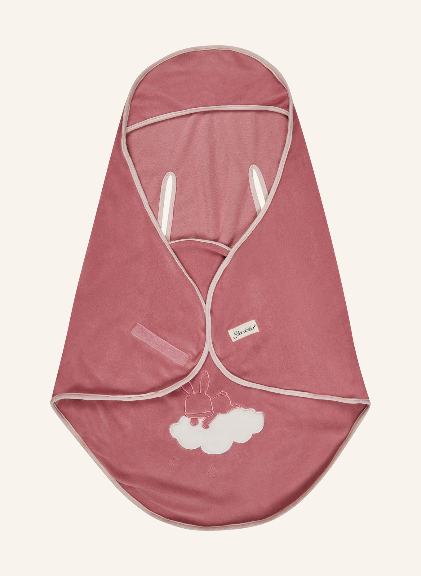 Sterntaler Einschlagdecke Microfleece Hanni: ROSA