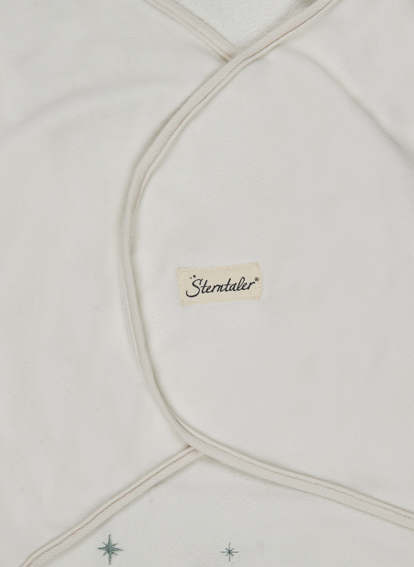 Sterntaler Einschlagdecke Microfleece Filou: HELLGRAU