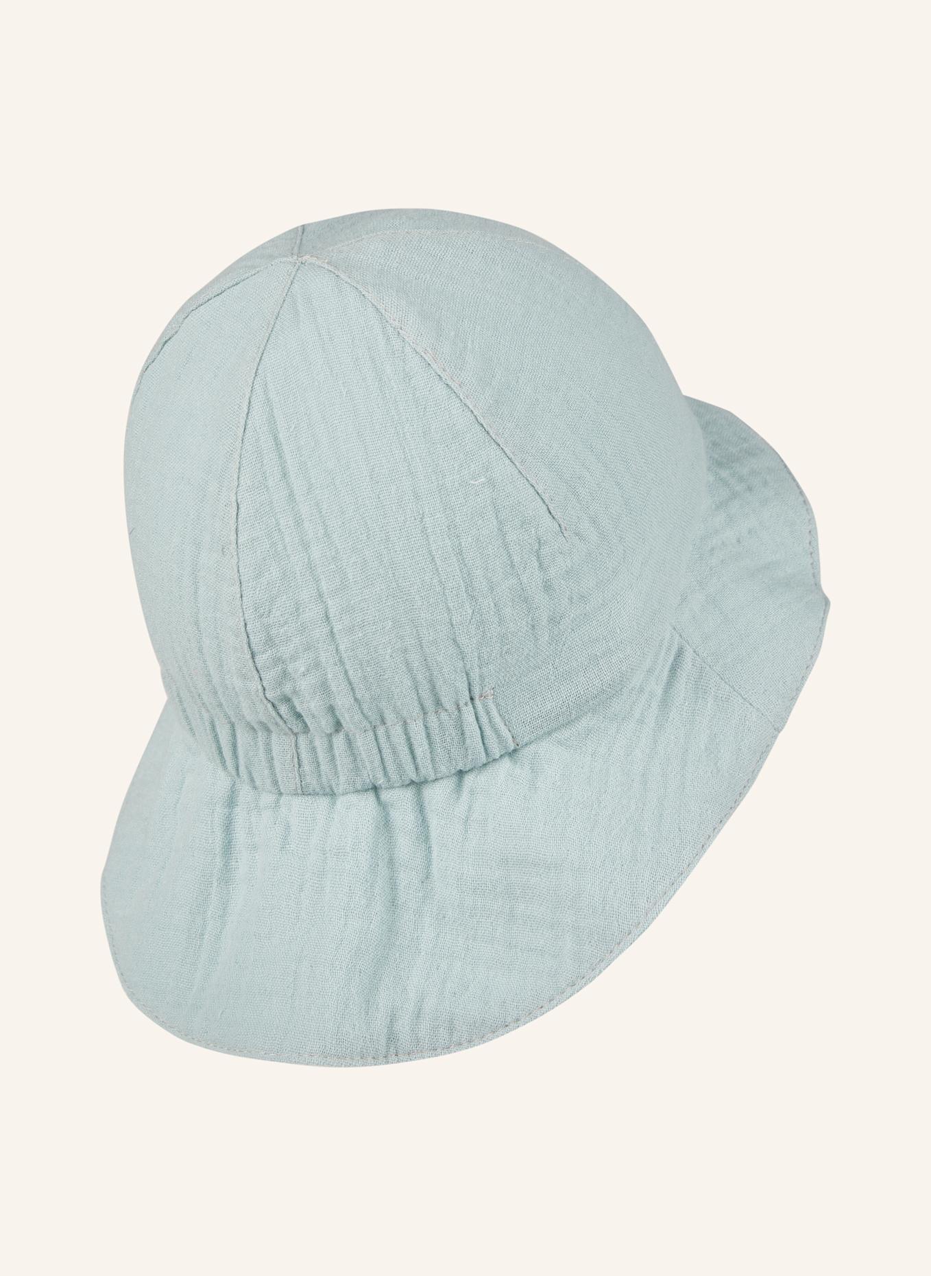 Sterntaler Wende-Sonnenhut uni: TÜRKIS