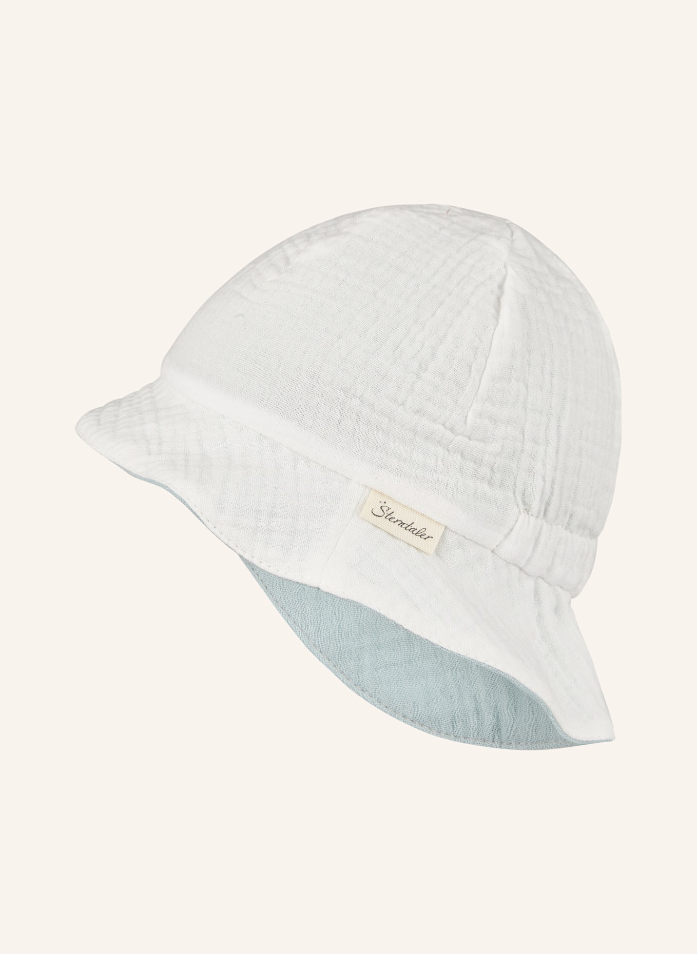 Sterntaler Wende-Sonnenhut uni: TÜRKIS