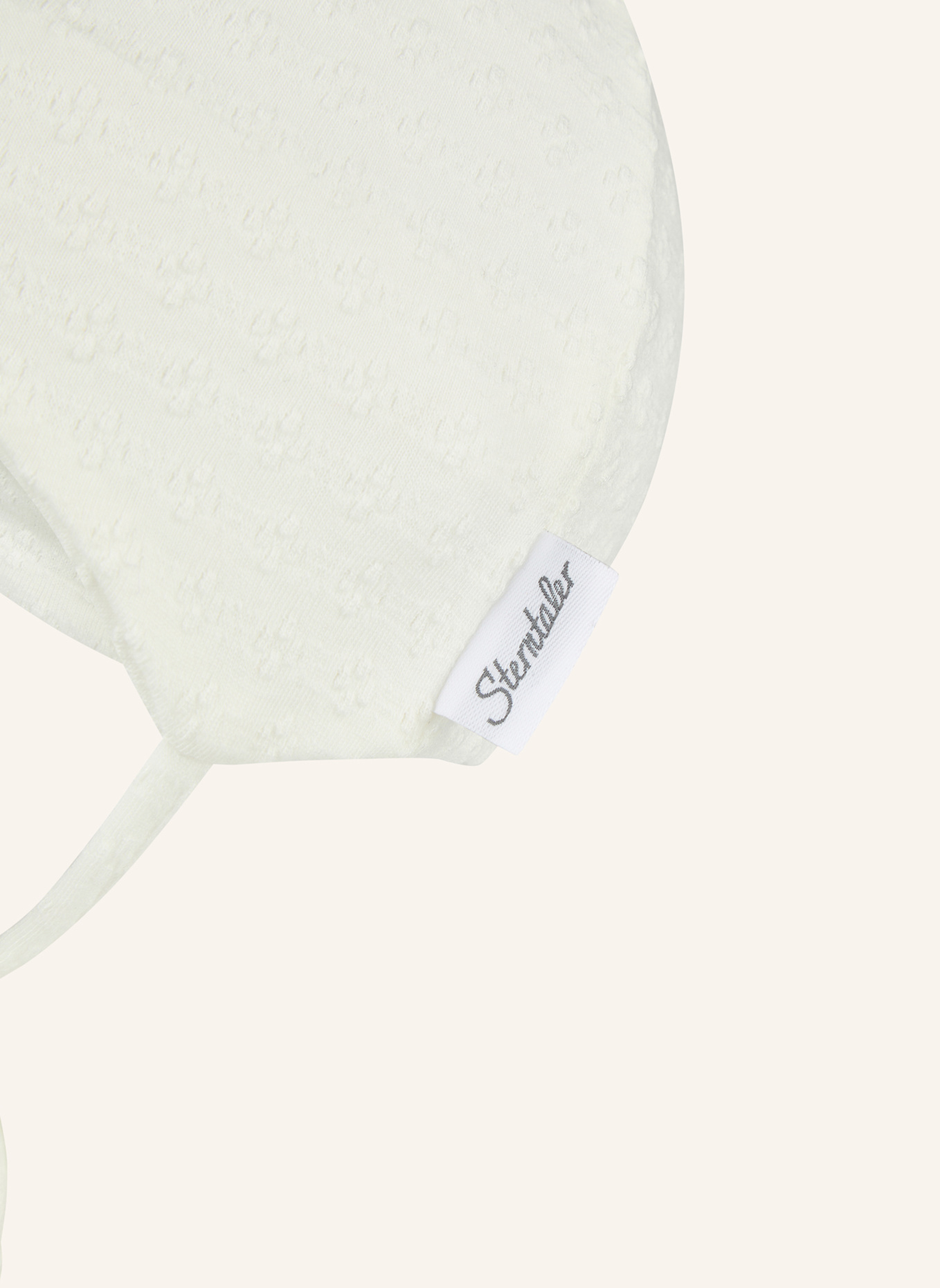 Sterntaler Beanie Struktur: WEISS