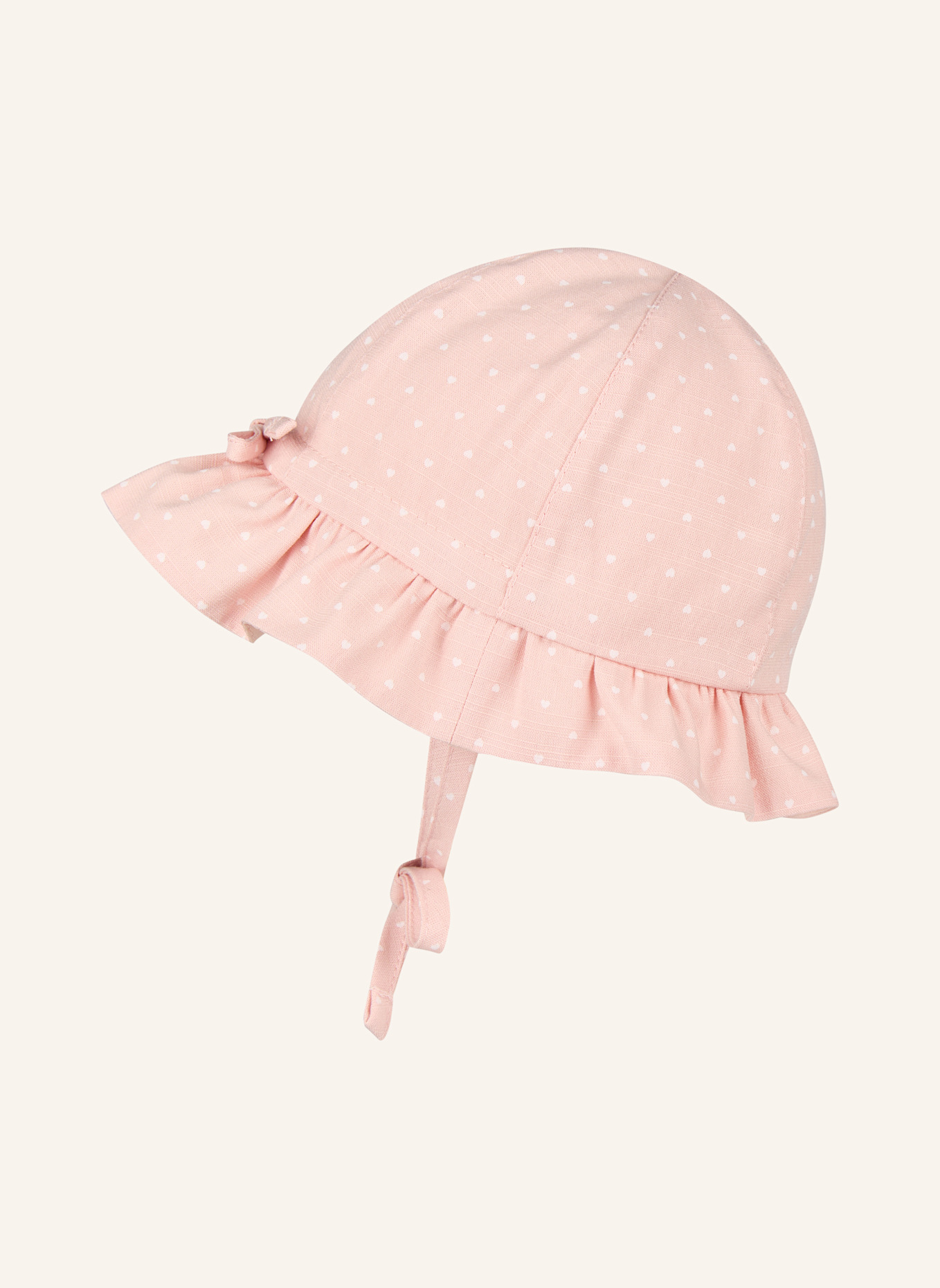 Sterntaler Hut kleine Herzen: HELLROSA