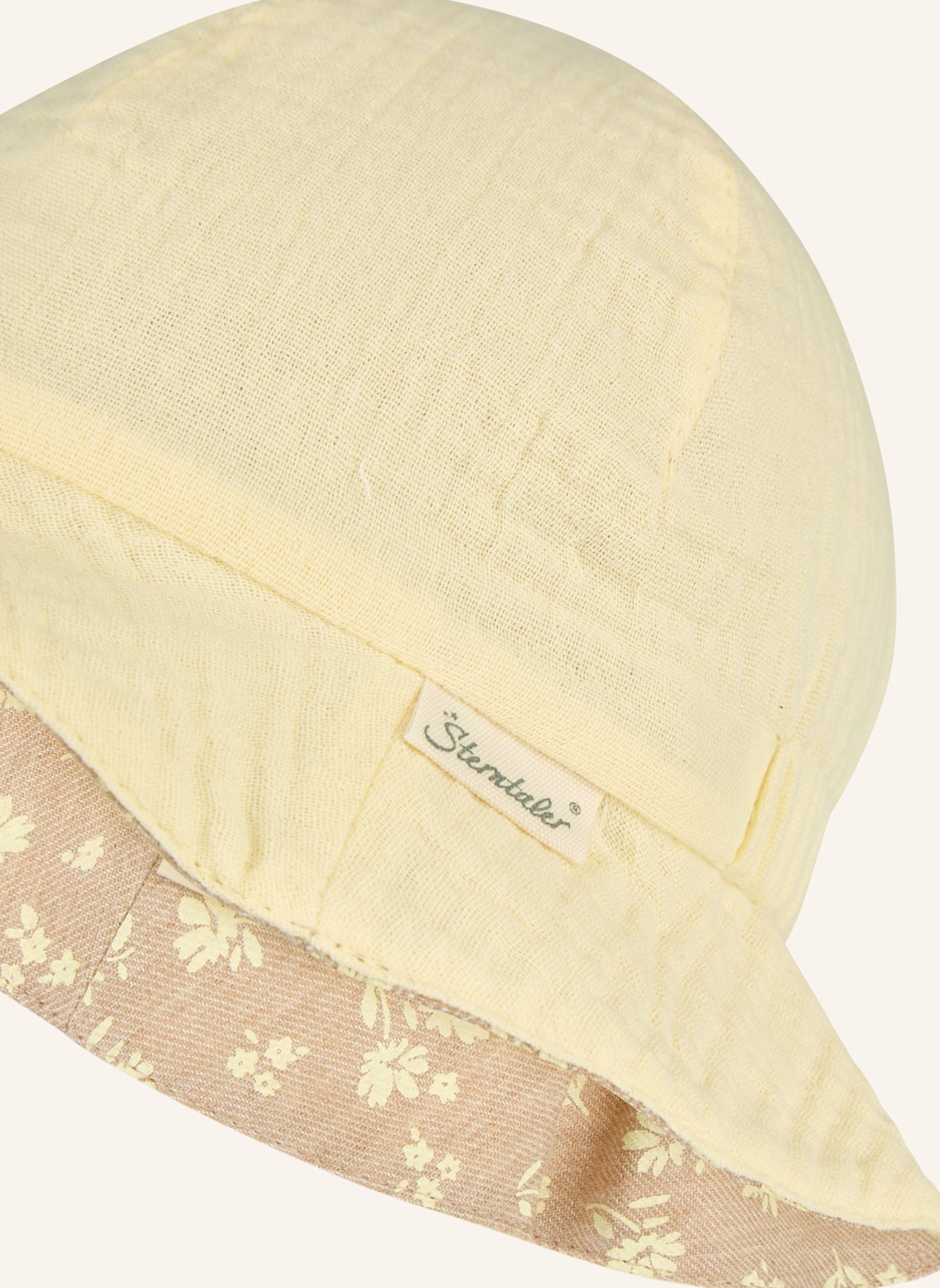 Sterntaler Wende-Sonnenhut blumig: TAUPE