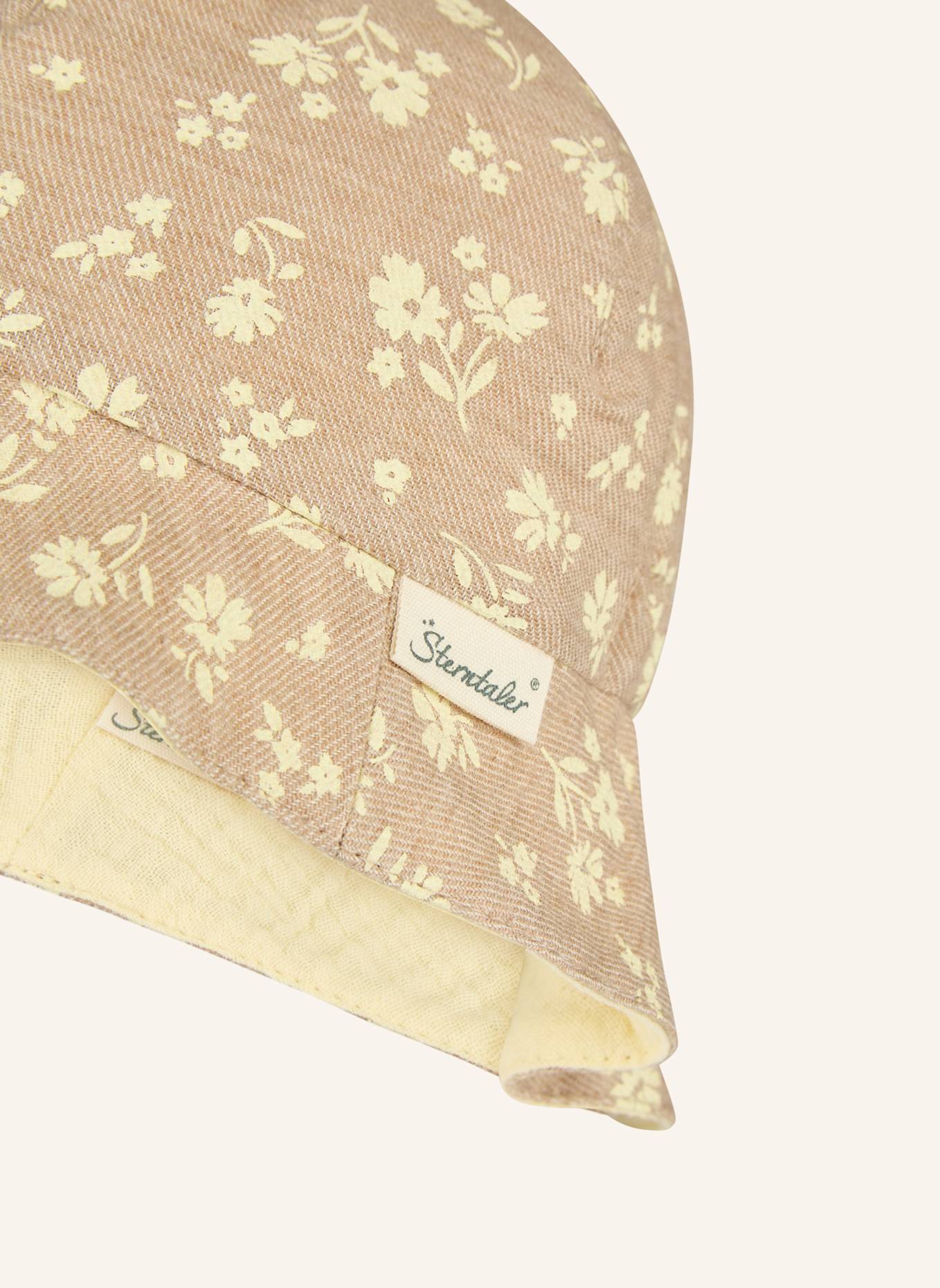 Sterntaler Wende-Sonnenhut blumig: TAUPE