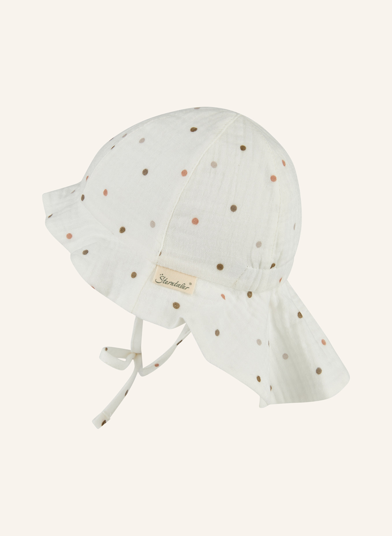 Sterntaler Sonnenhut Punkte: WEISS