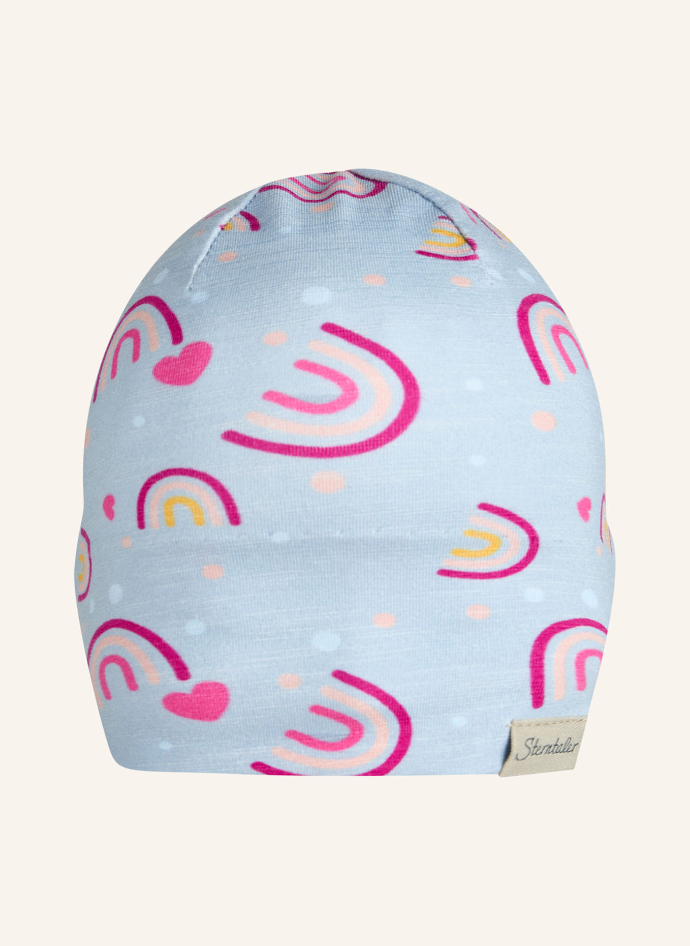 Sterntaler Beanie Regenbogen: BLAU