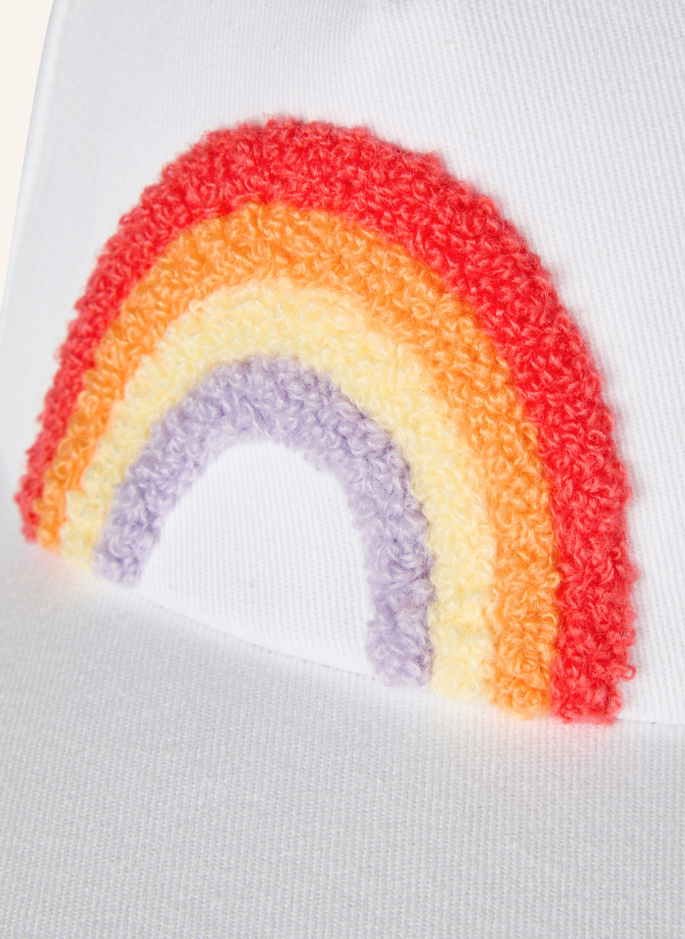 Sterntaler Basecap Regenbogen: WEISS