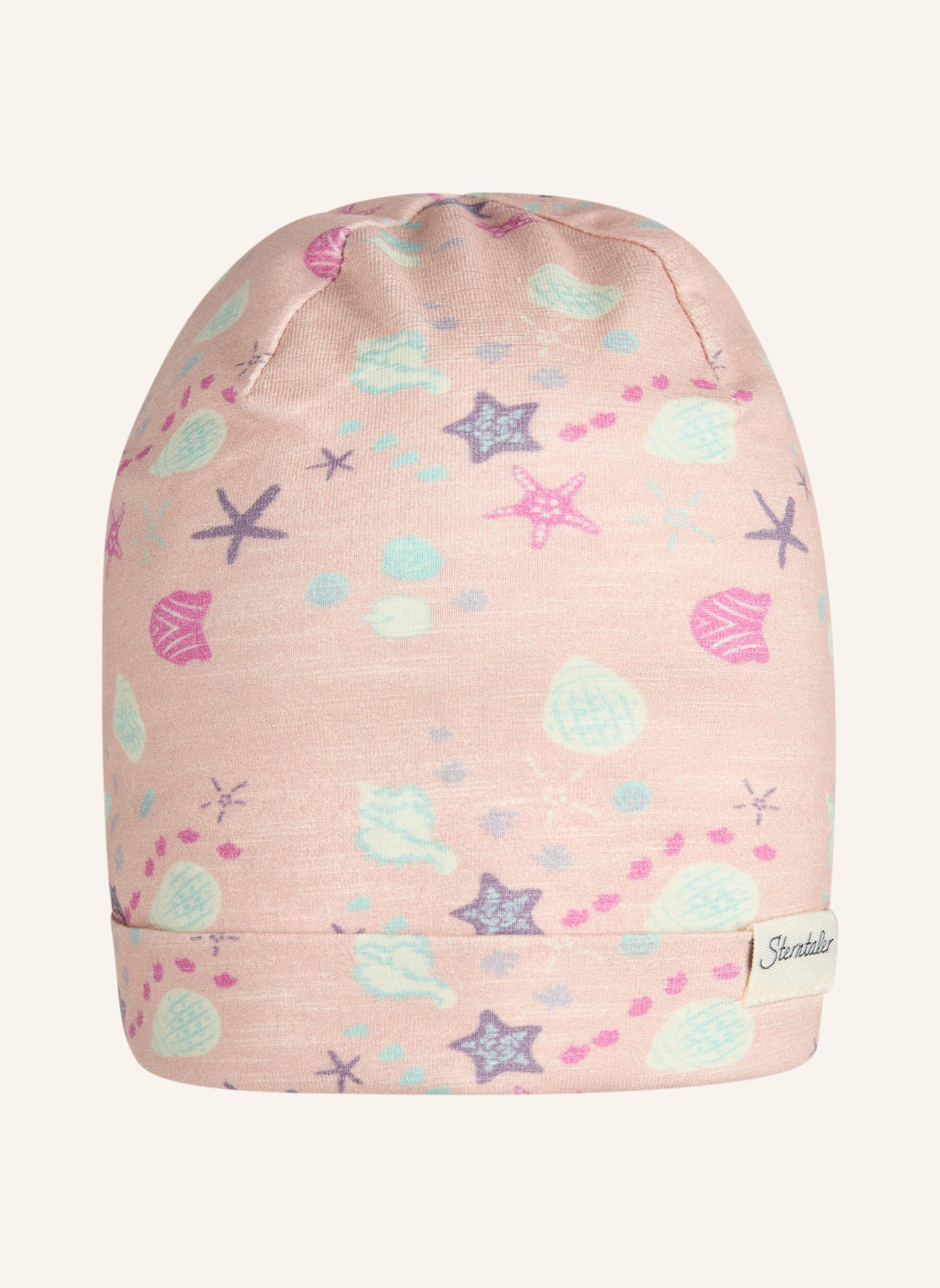 Sterntaler Beanie Muscheln: HELLROSA