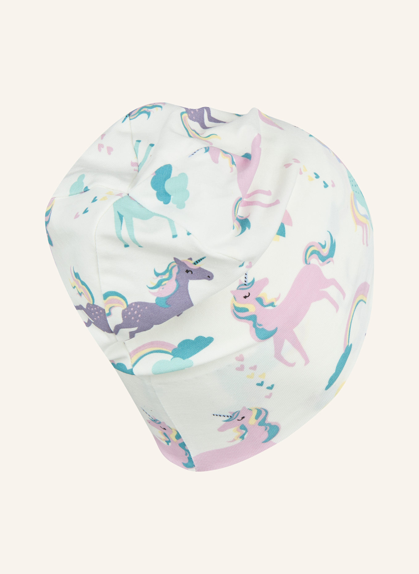 Sterntaler Beanie Einhorn: WEISS