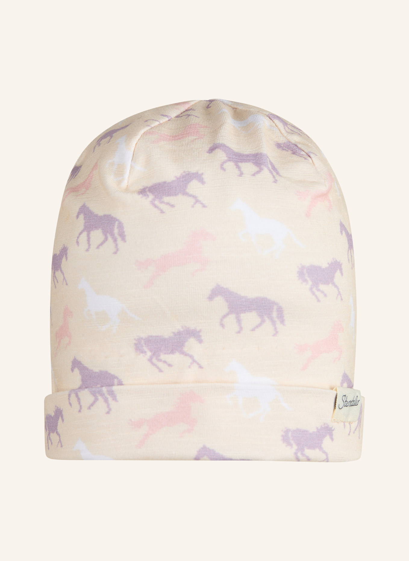 Sterntaler Beanie Pferde: BEIGE