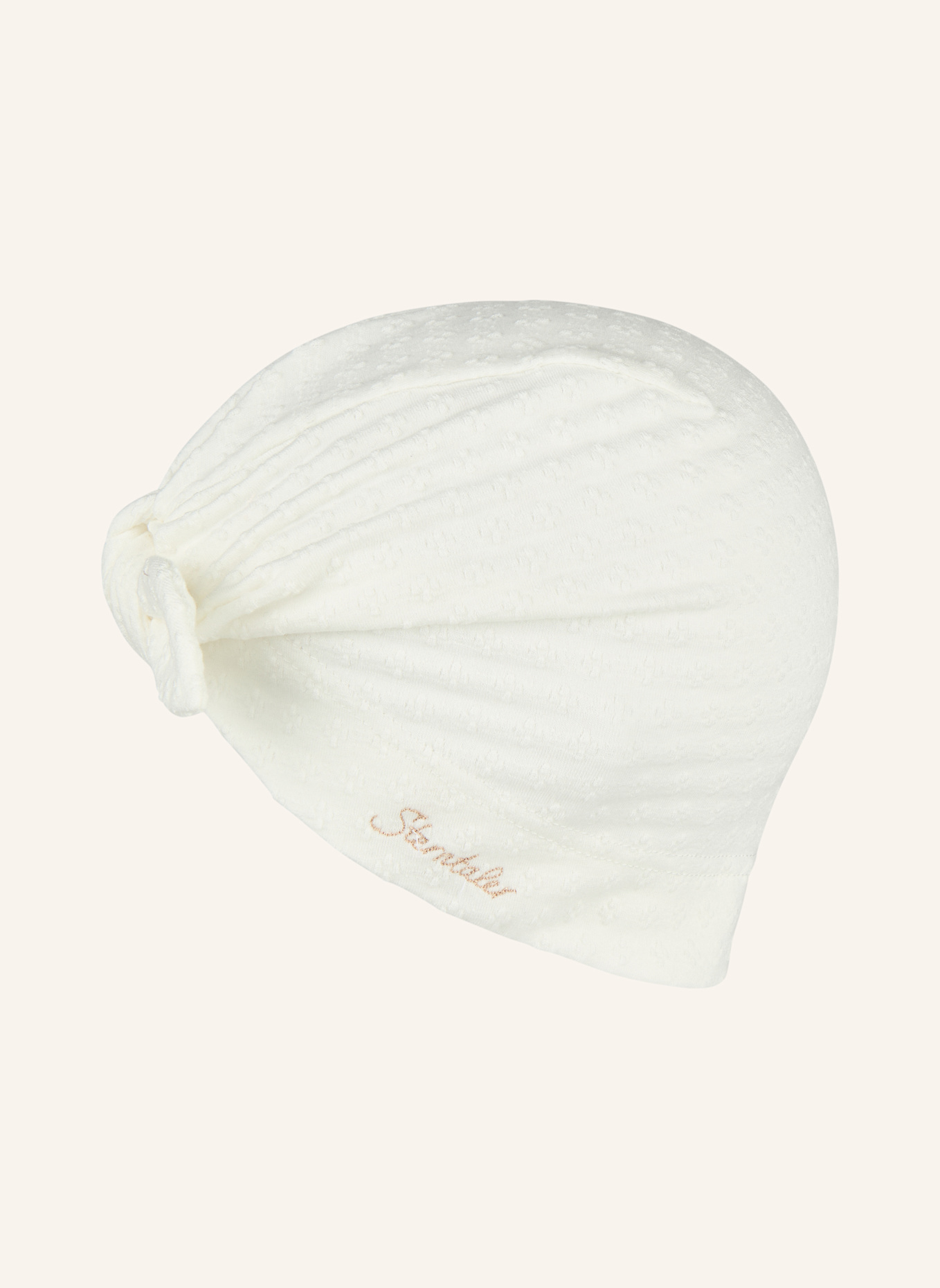 Sterntaler Knotenmütze Struktur: WEISS