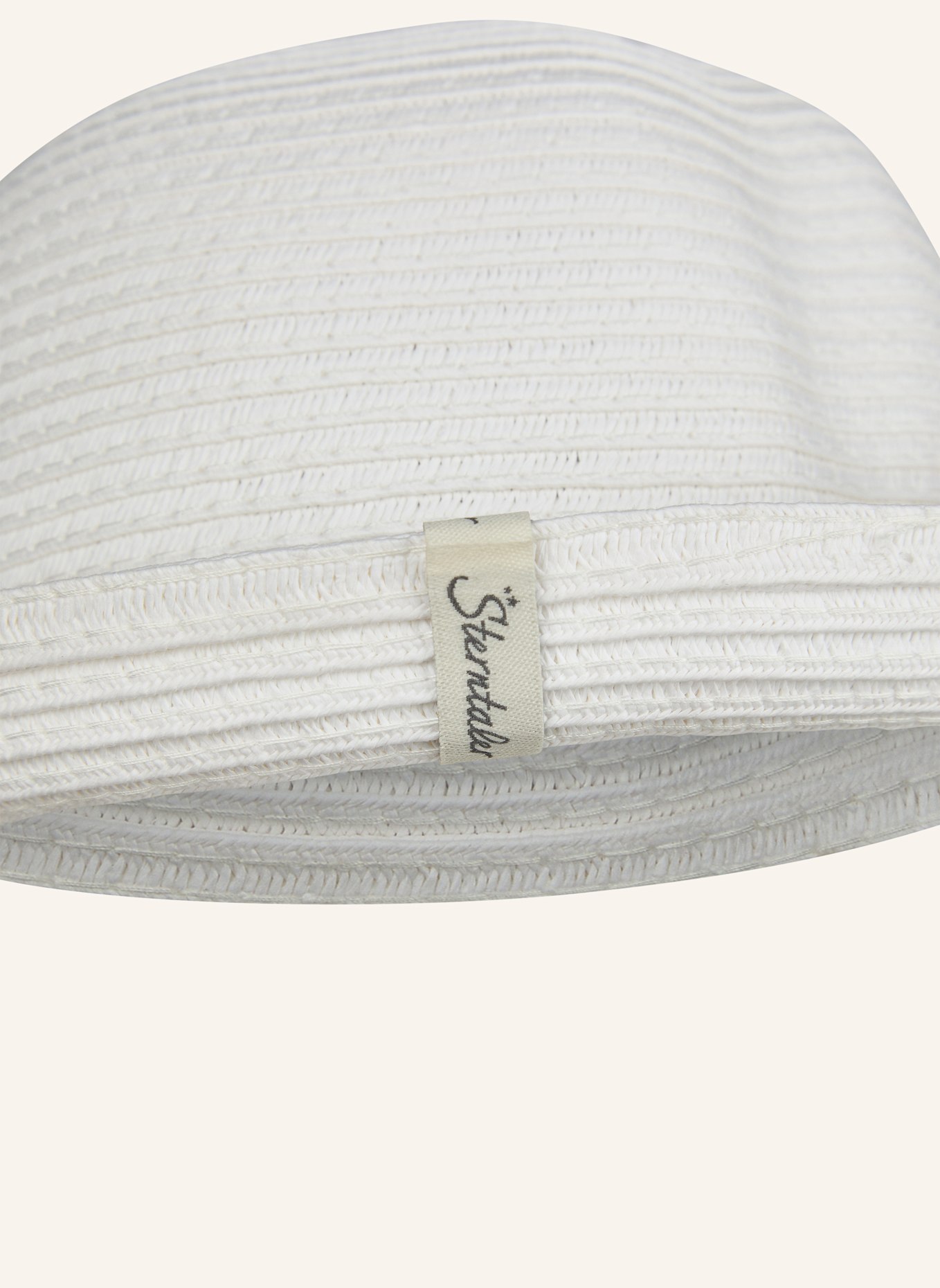 Sterntaler Strohhut Schmetterling: WEISS