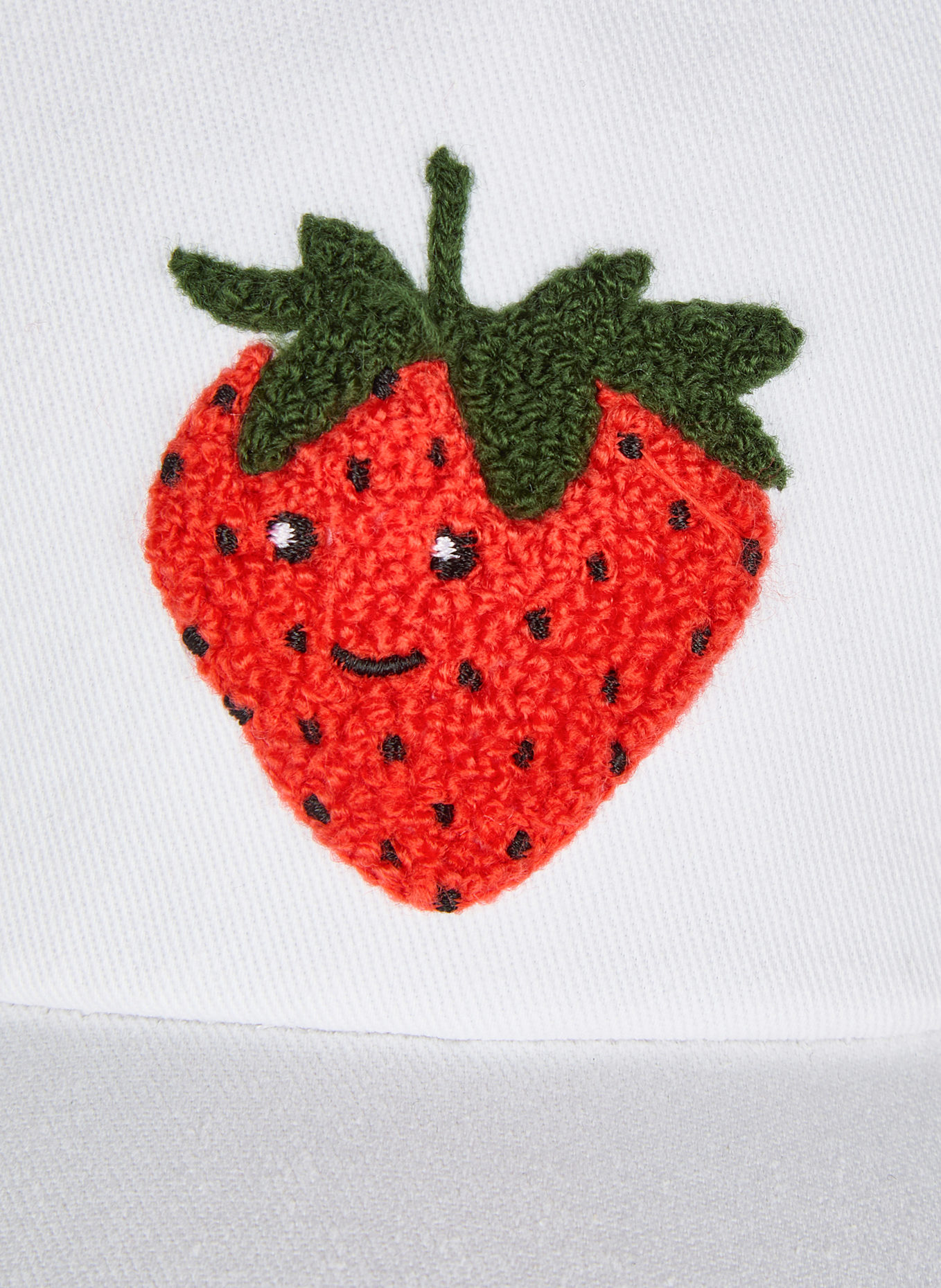 Sterntaler Basecap Erdbeere: WEISS