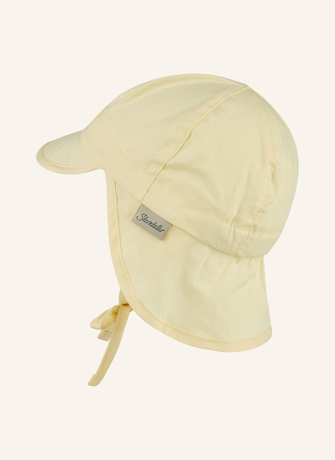 Sterntaler Schirmmütze mit Nackenschutz Basic: GELB