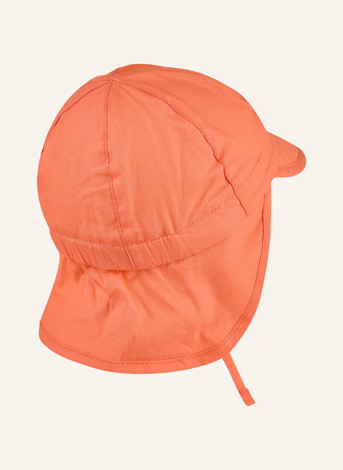Sterntaler Schirmmütze mit Nackenschutz Basic: ORANGE
