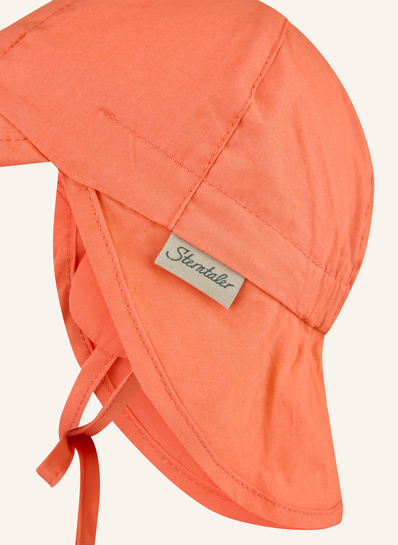 Sterntaler Schirmmütze mit Nackenschutz Basic: ORANGE