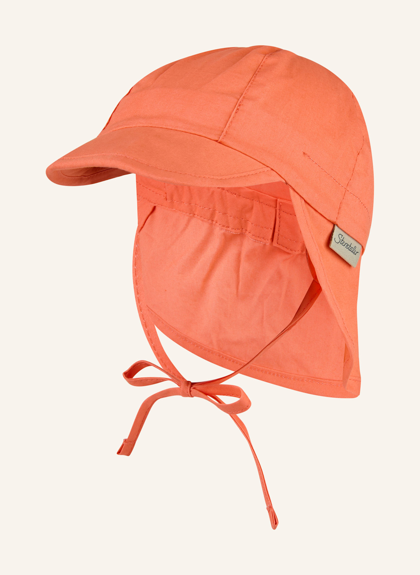 Sterntaler Schirmmütze mit Nackenschutz Basic: ORANGE