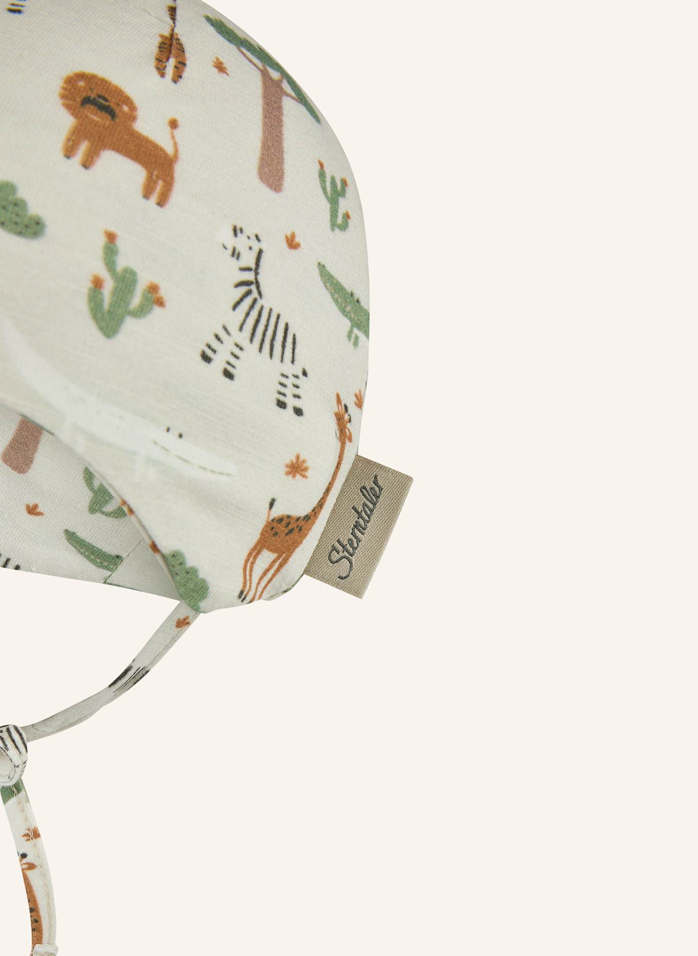 Sterntaler Beanie Safaritiere: SILBER