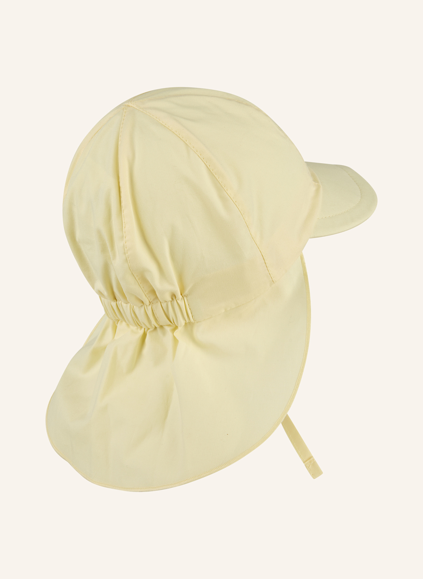 Sterntaler Schirmmütze mit Nackenschutz: GELB