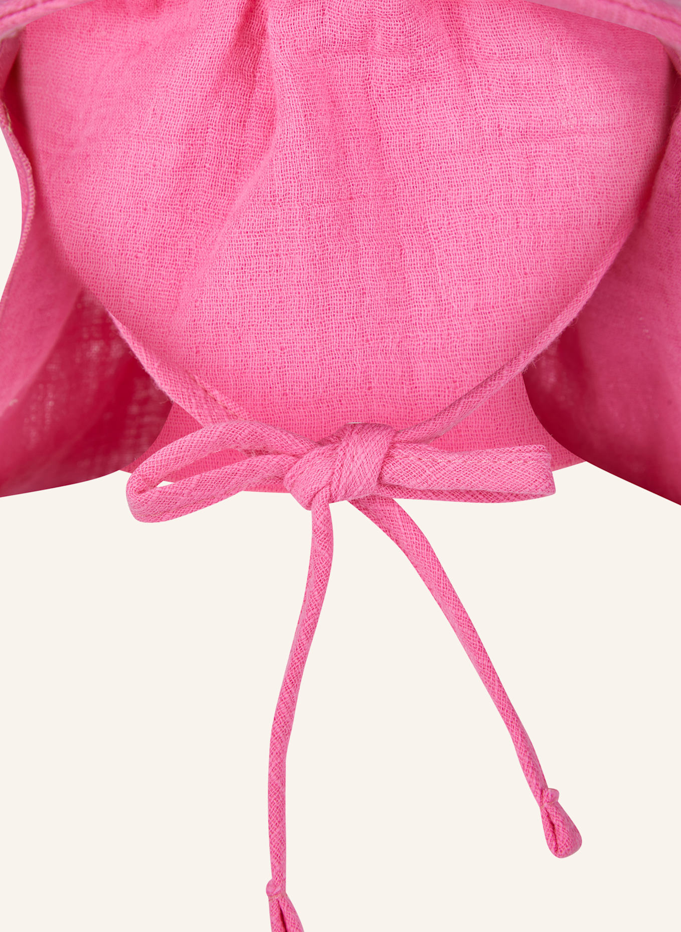 Sterntaler Schirmmütze mit Nackenschutz uni: PINK