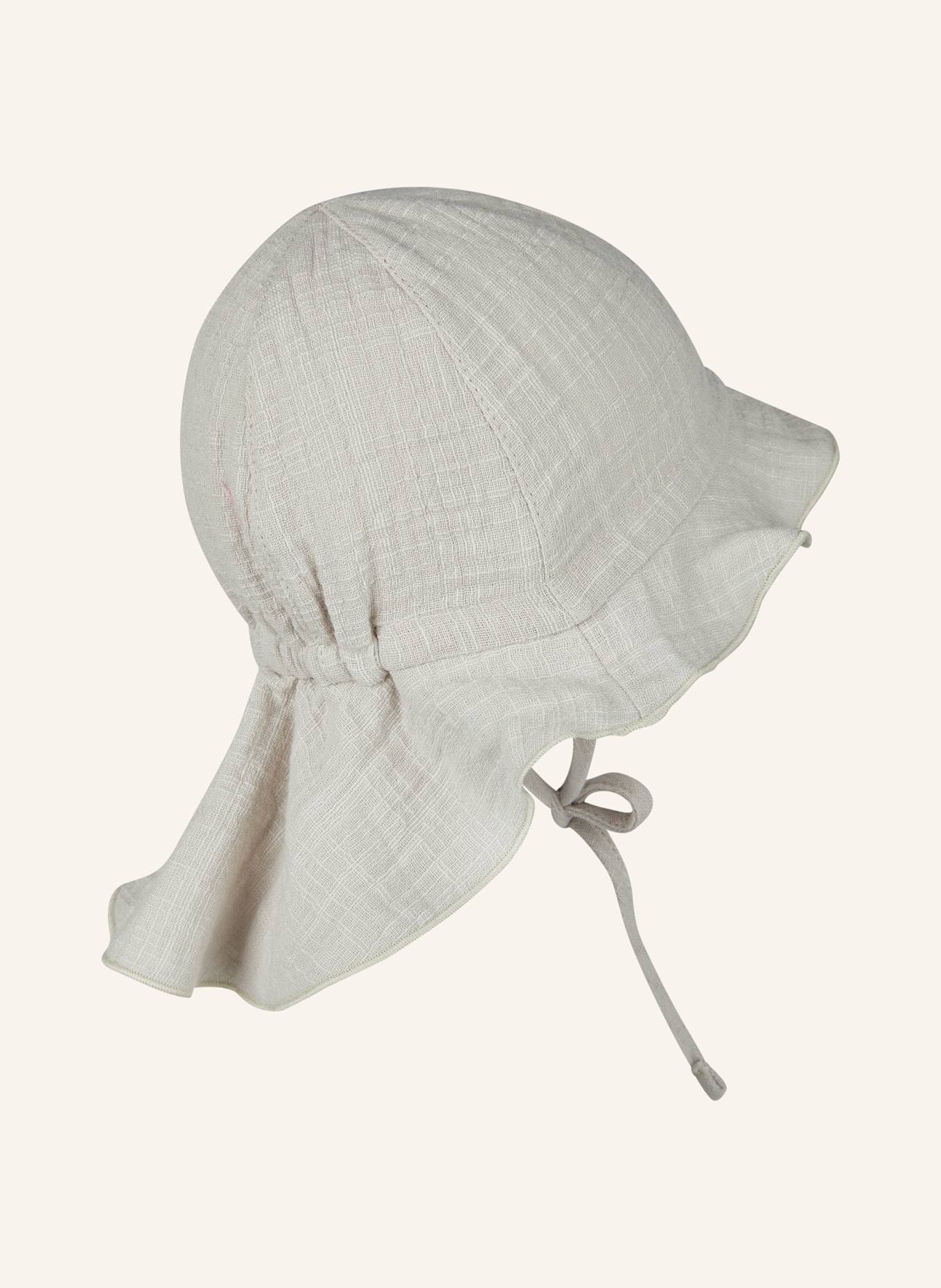 Sterntaler Sonnenhut uni: HELLGRAU