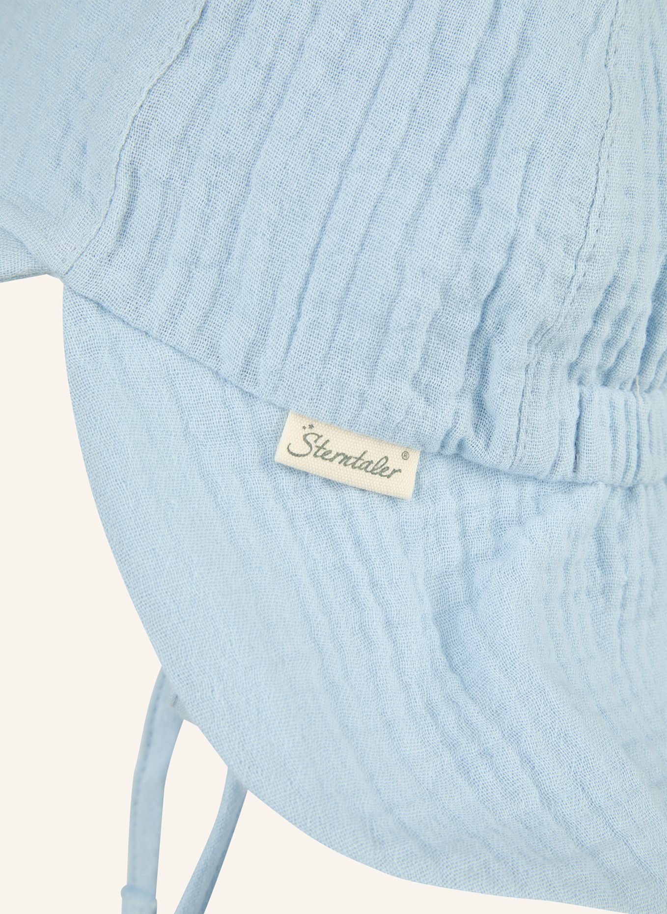 Sterntaler Schirmmütze mit Nackenschutz Ohren: BLAU