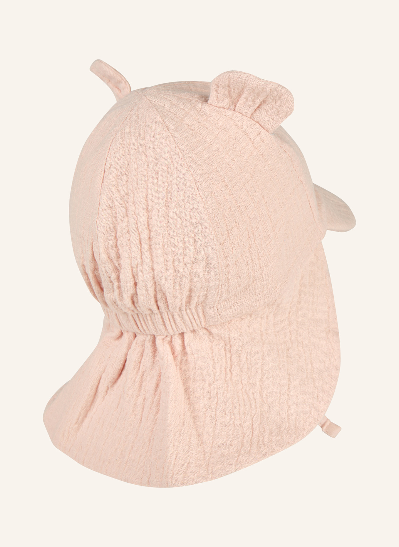 Sterntaler Schirmmütze mit Nackenschutz Ohren: ROSA