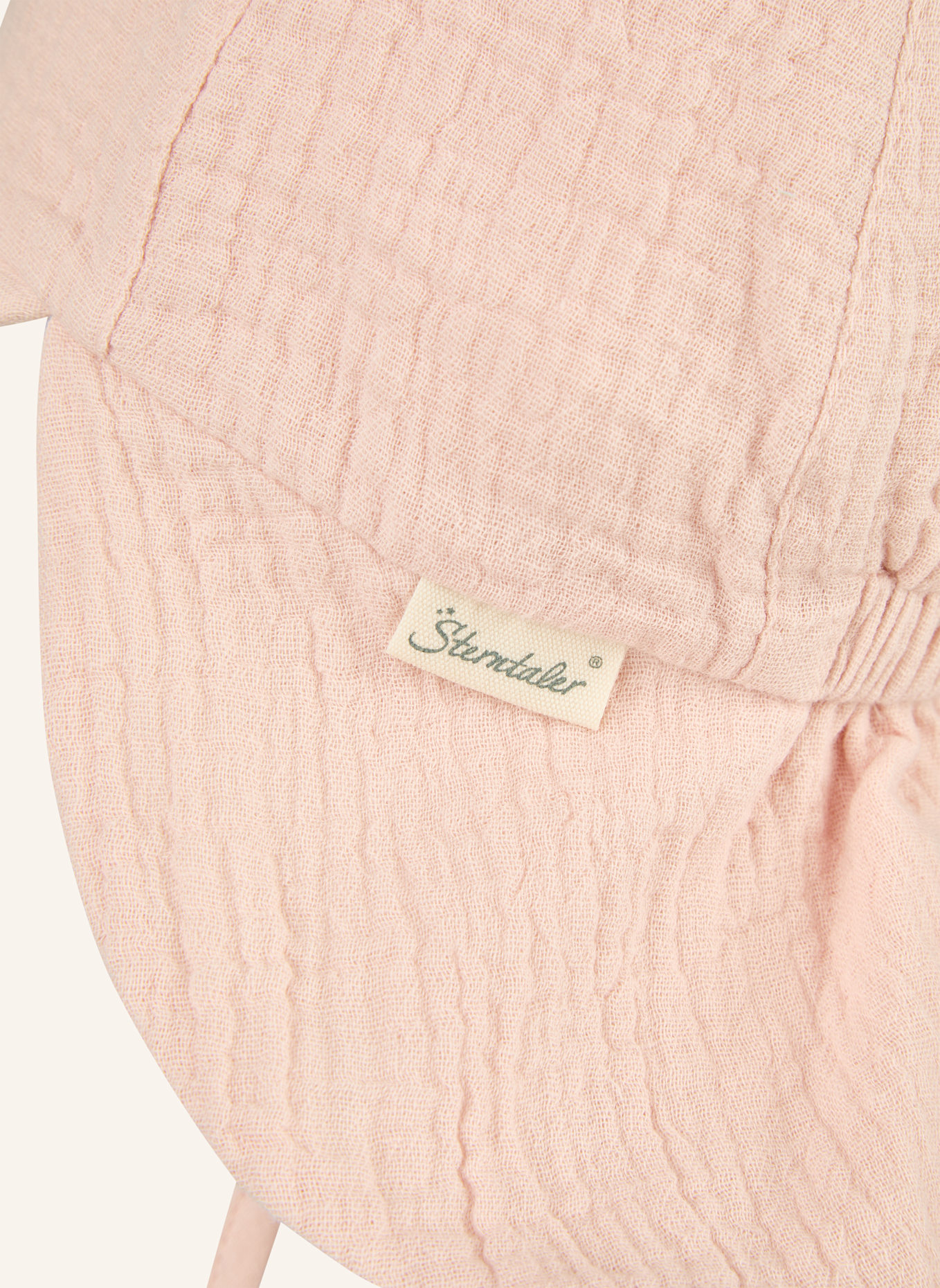 Sterntaler Schirmmütze mit Nackenschutz Ohren: ROSA