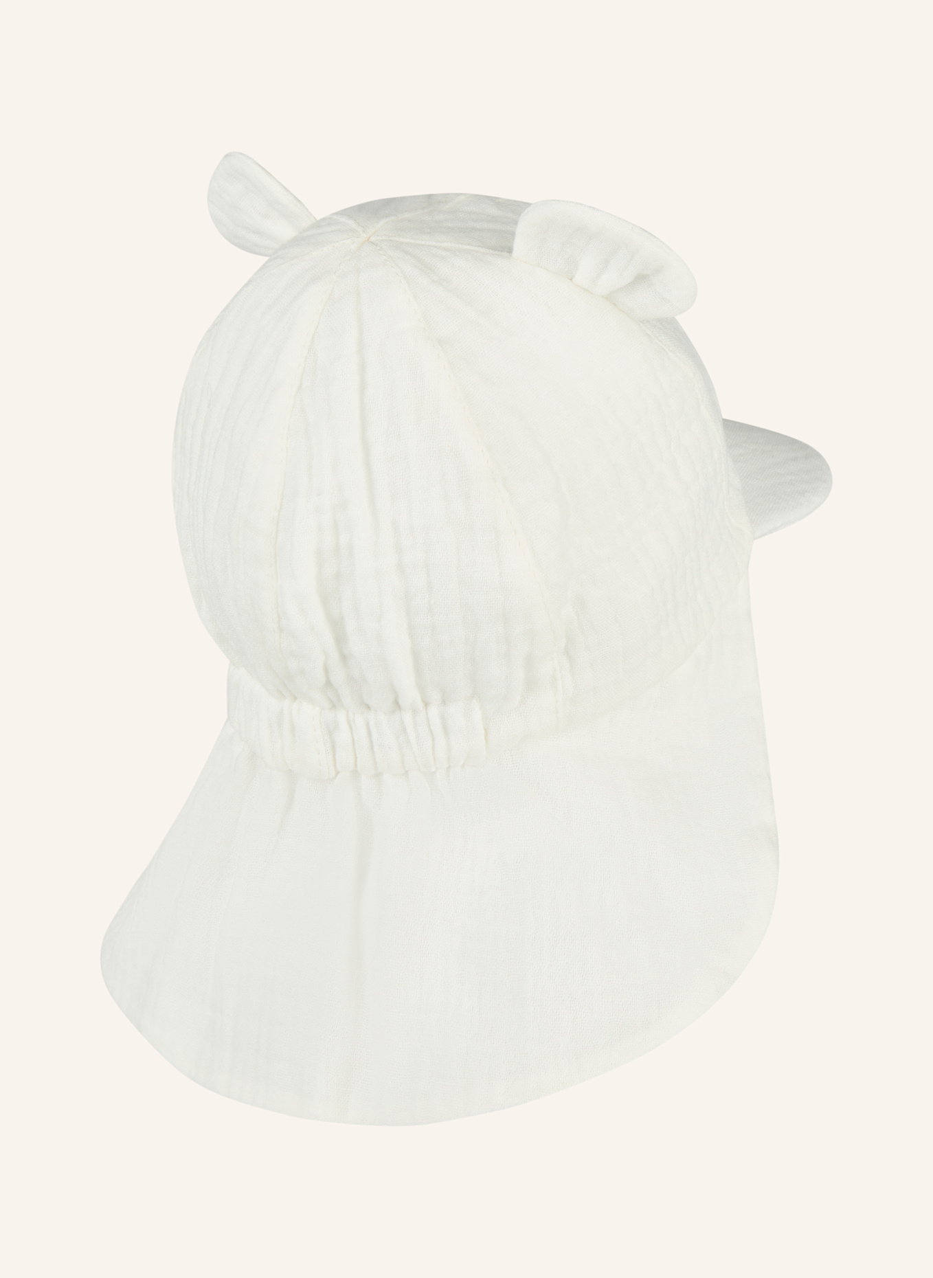 Sterntaler Schirmmütze mit Nackenschutz Ohren: BEIGE