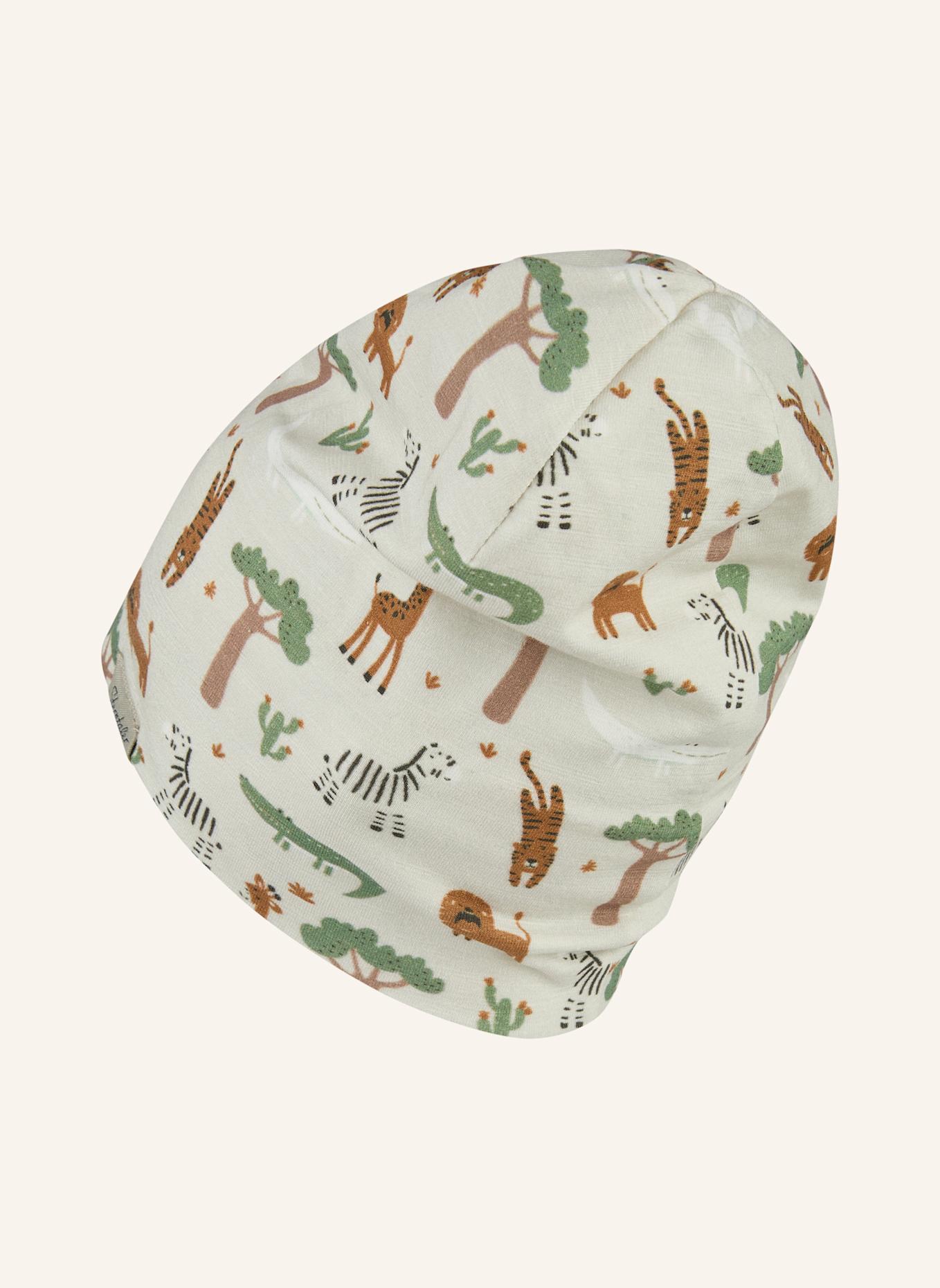 Sterntaler Beanie Safaritiere: HELLGRAU