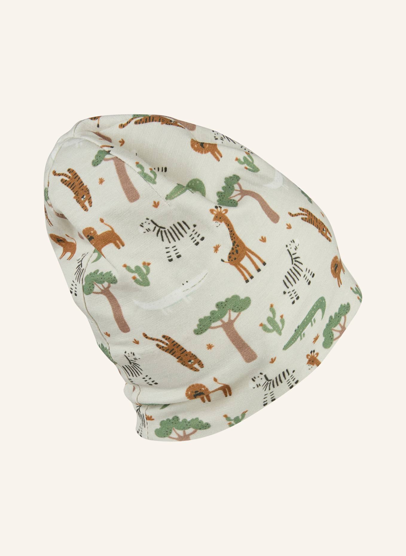 Sterntaler Beanie Safaritiere: HELLGRAU