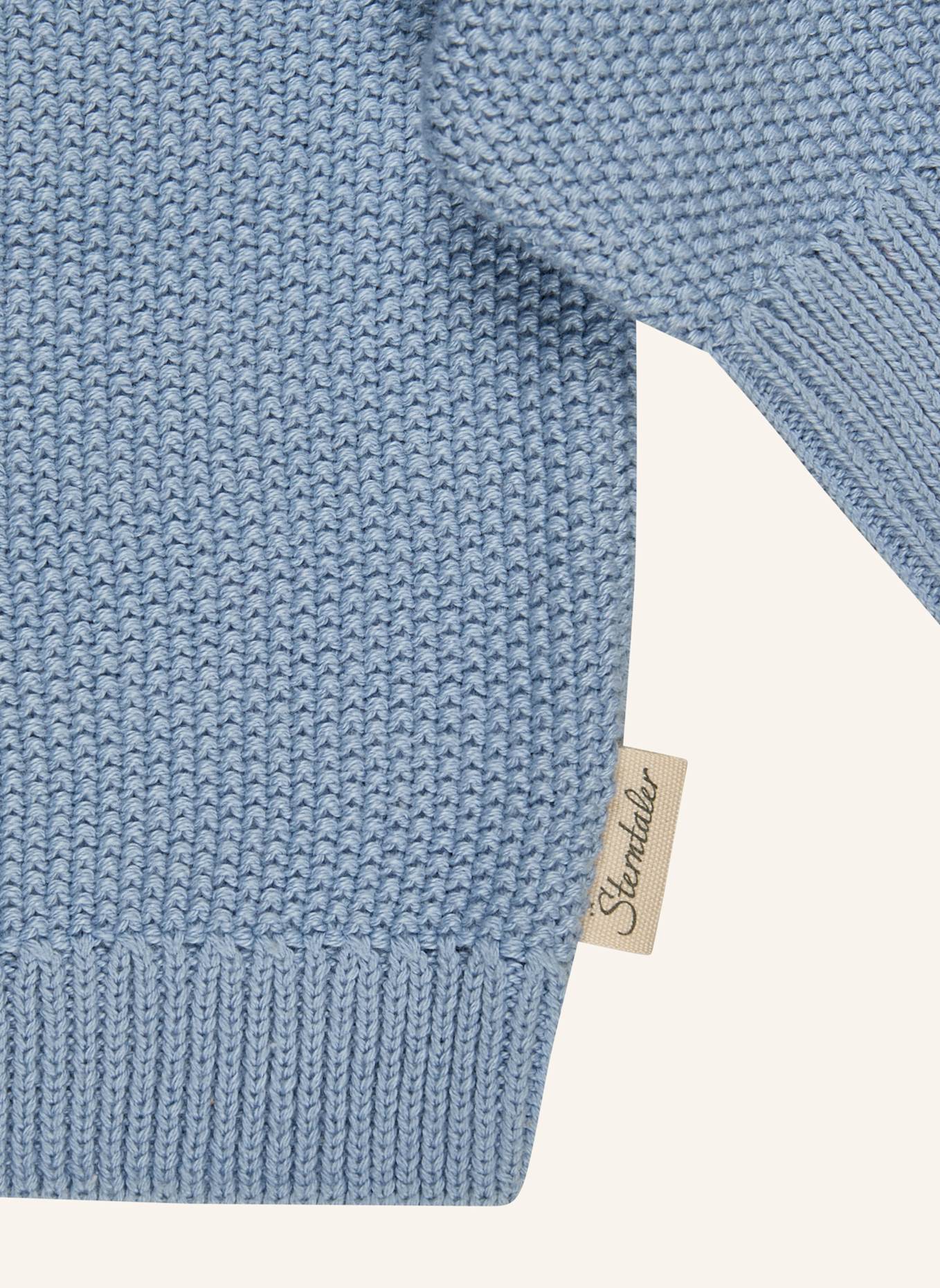Sterntaler Strickjacke Struktur: BLAU