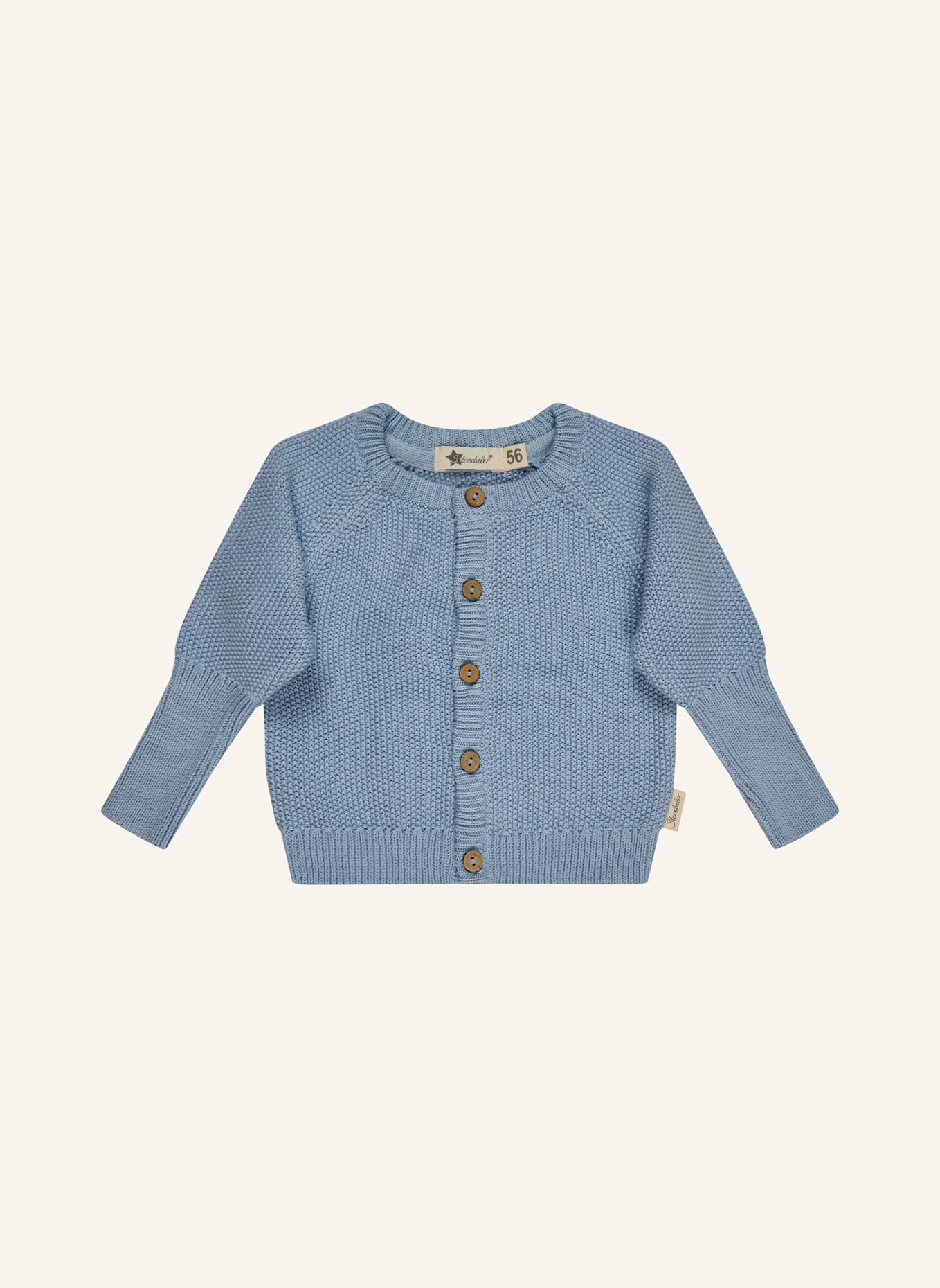 Sterntaler Strickjacke Struktur: BLAU