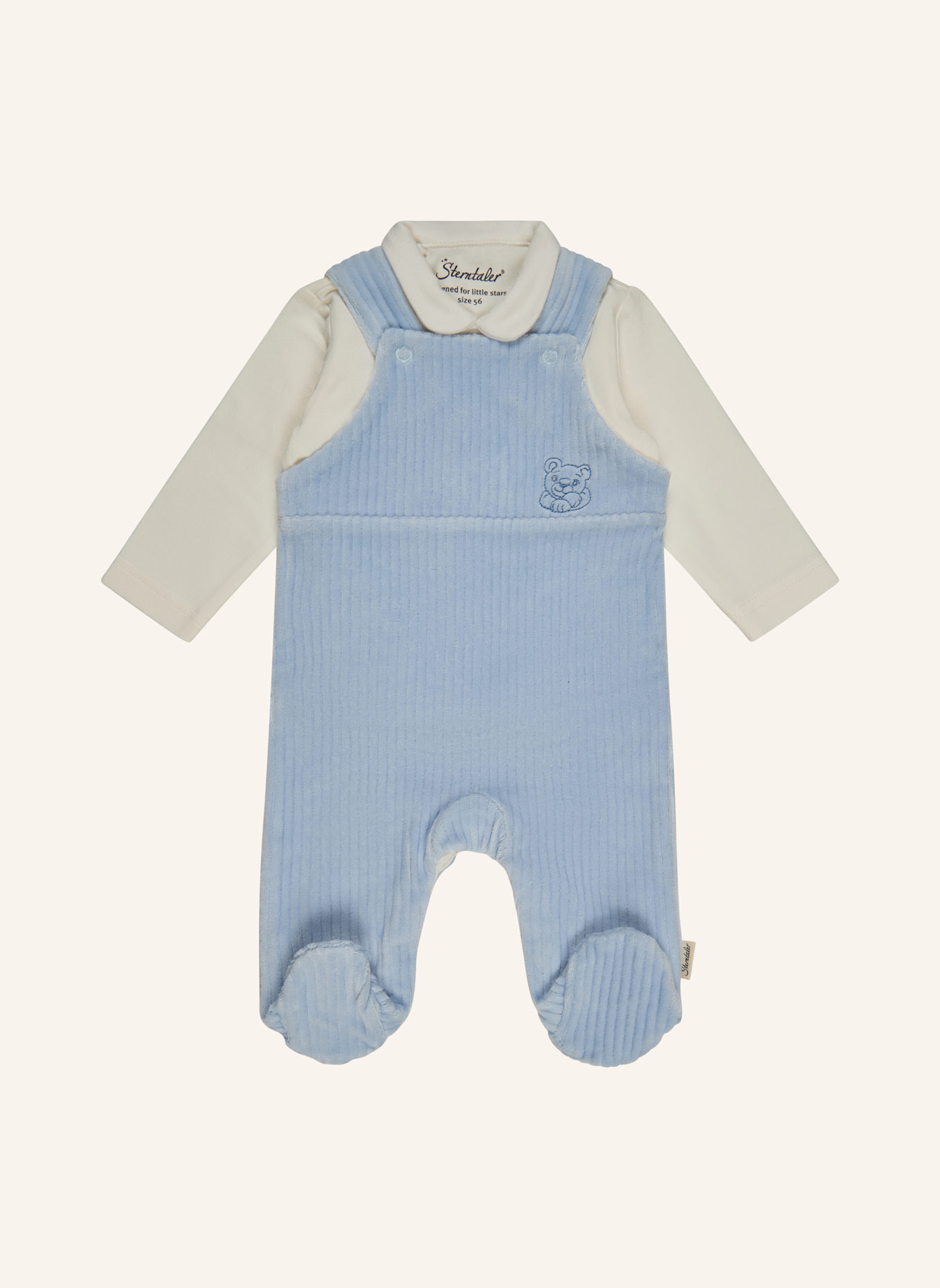 Sterntaler Strampler-Set: BLAU