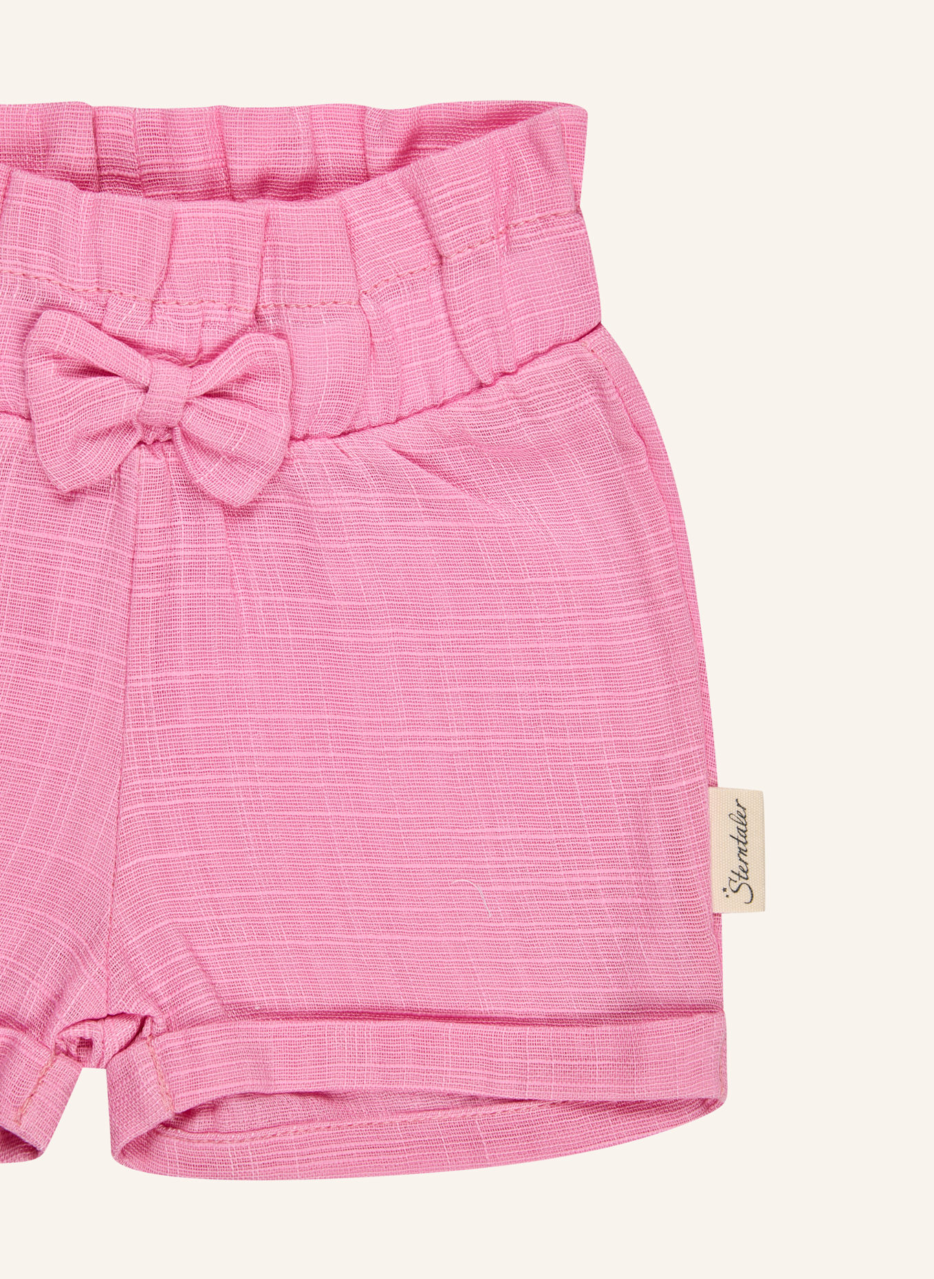 Sterntaler Shorts Leinenoptik: ROSA