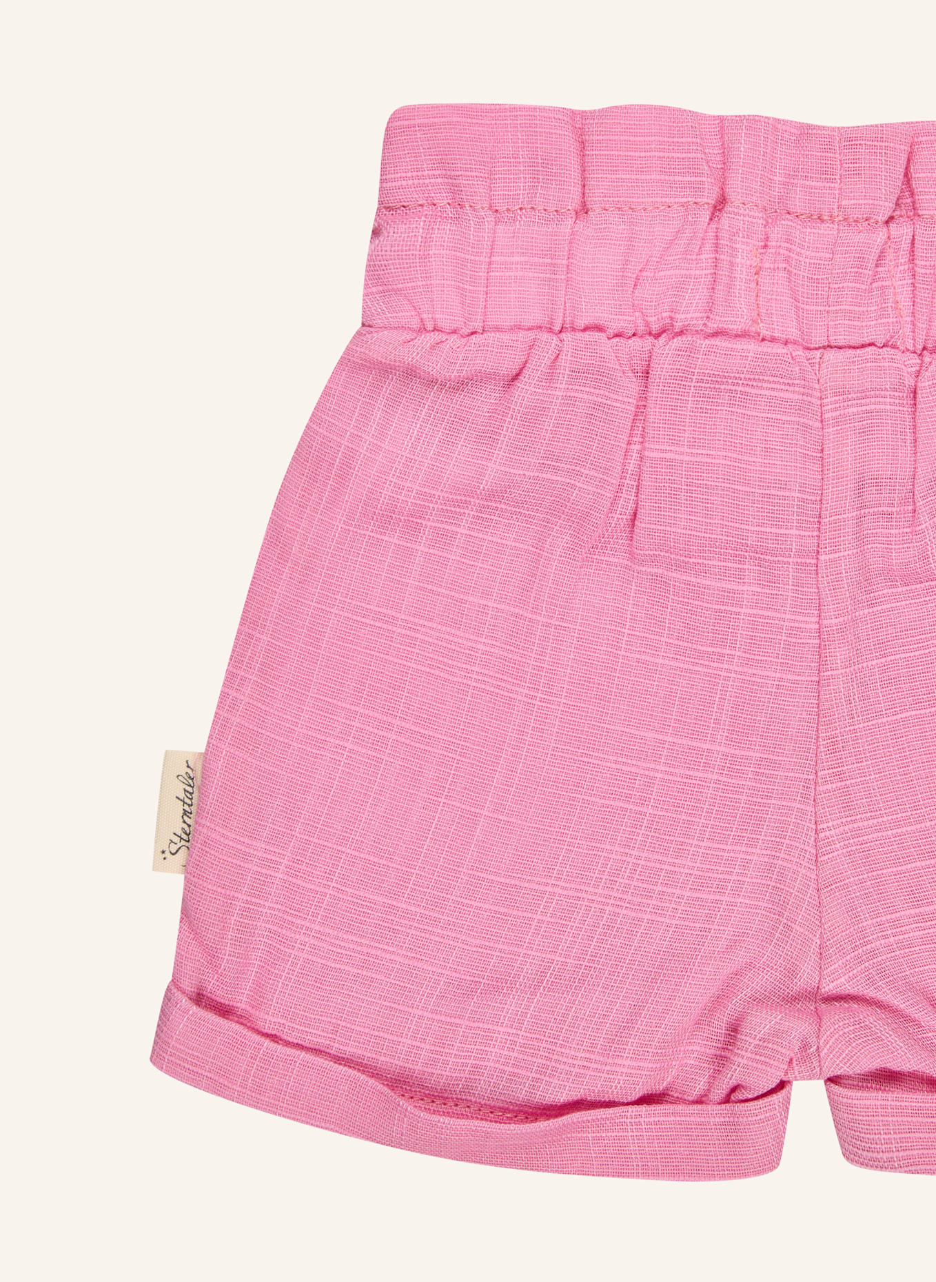 Sterntaler Shorts Leinenoptik: ROSA