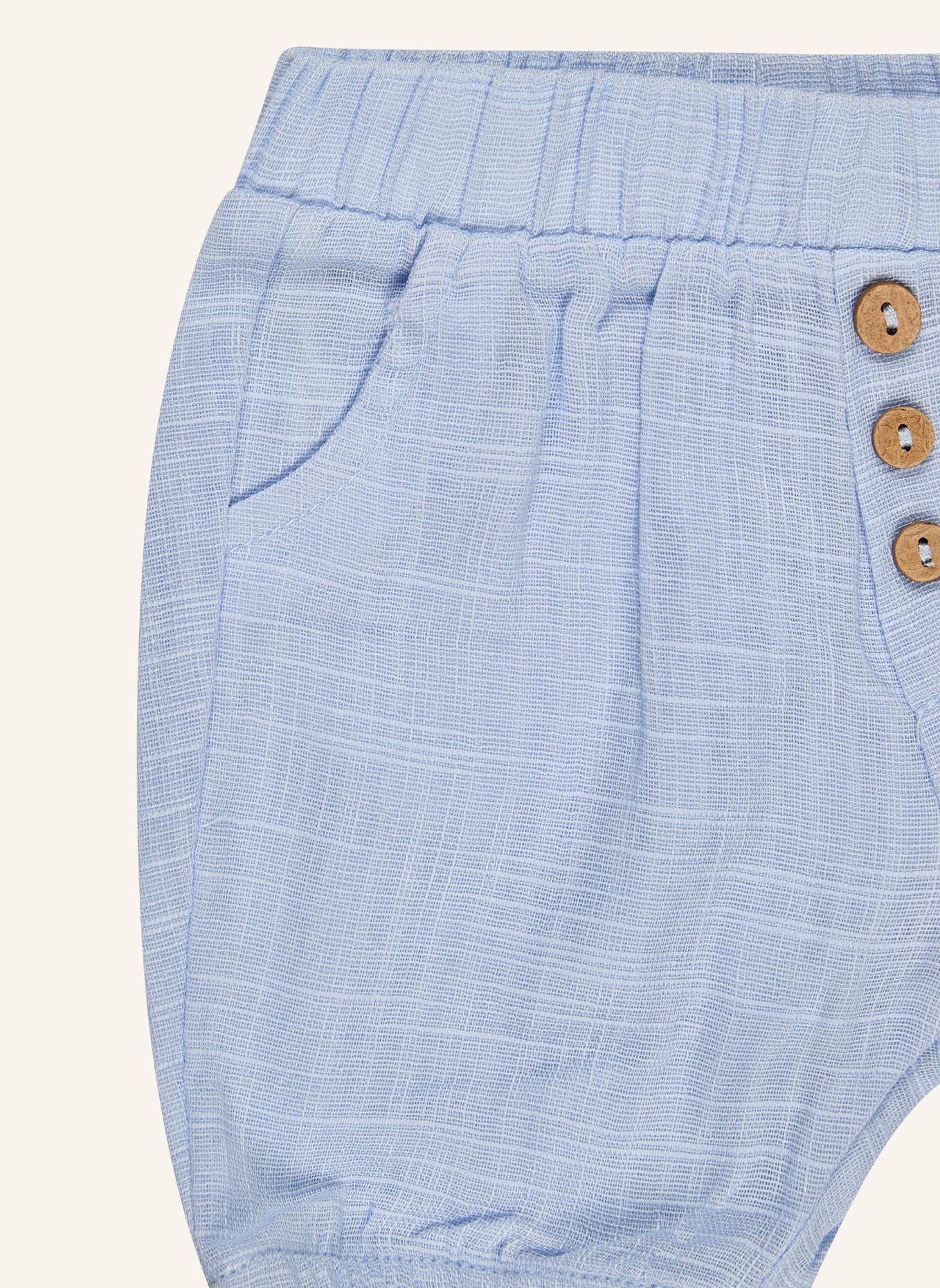 Sterntaler Shorts Leinenoptik: BLAU