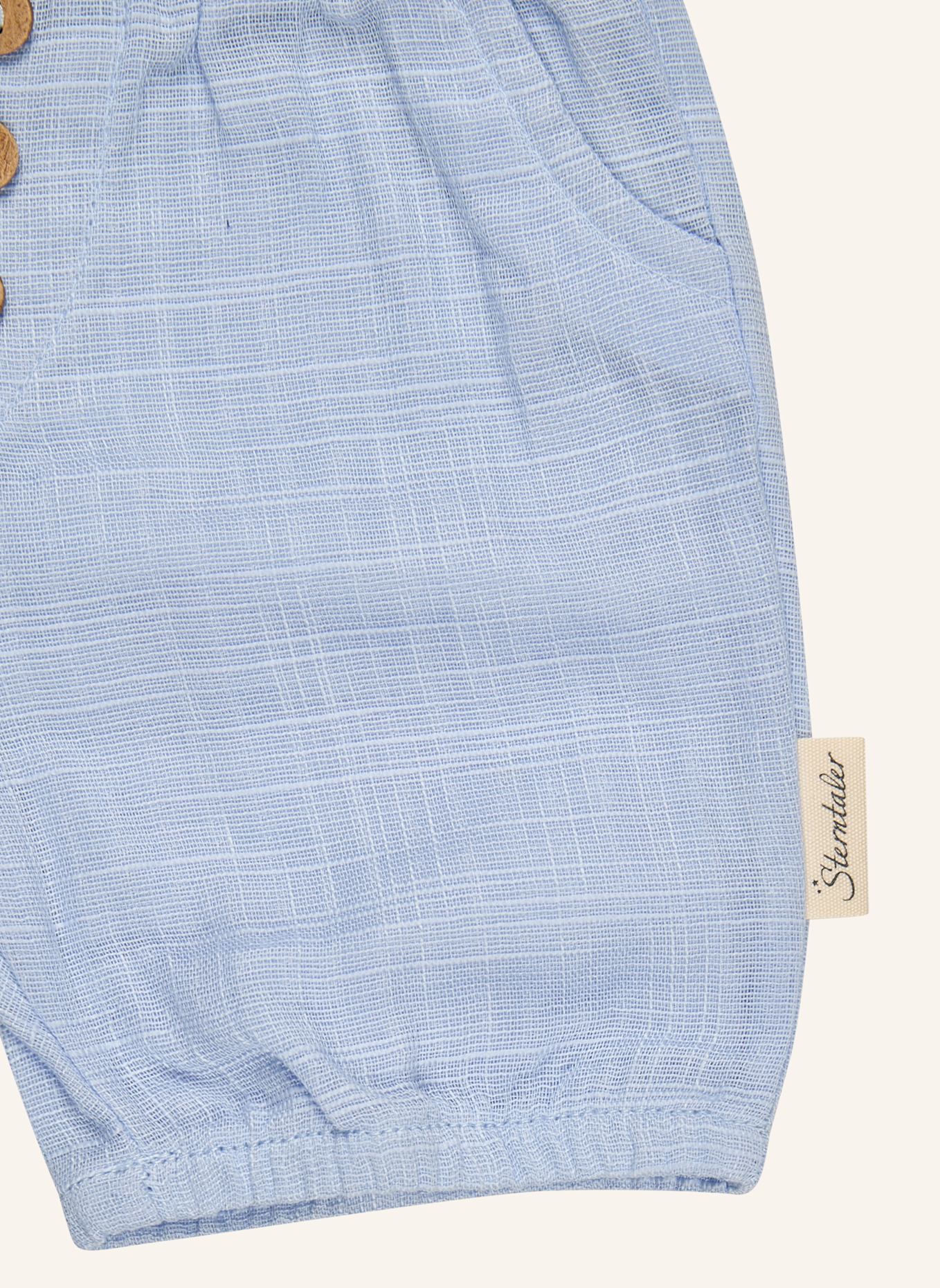 Sterntaler Shorts Leinenoptik: BLAU