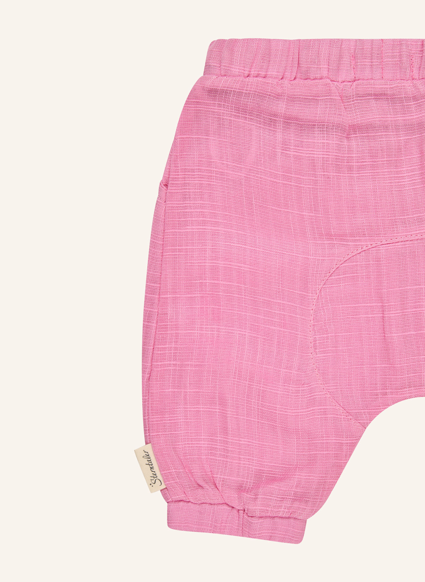 Sterntaler Hose Leinenoptik: ROSA