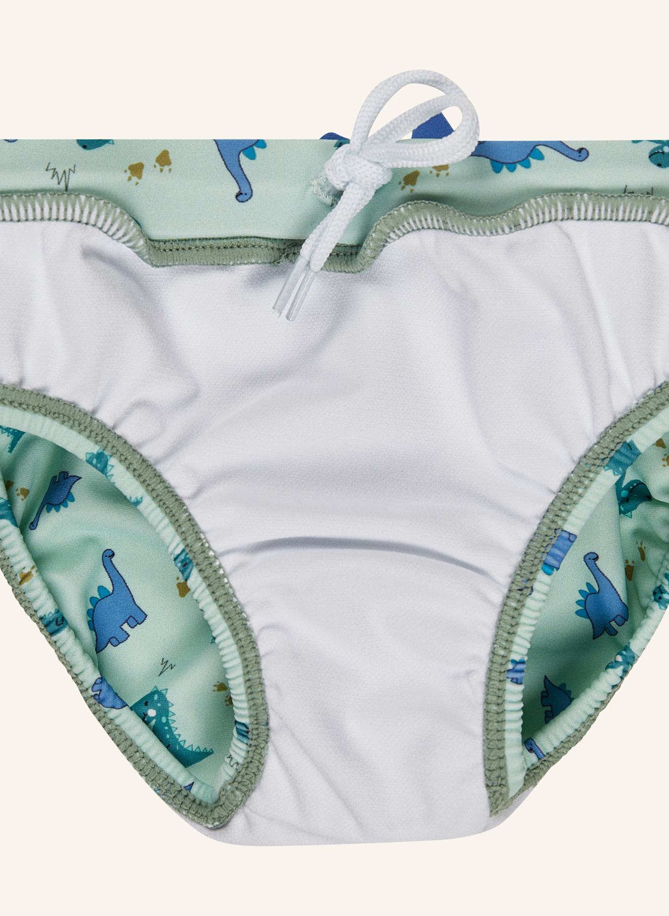 Sterntaler Badehose Dino: HELLGRÜN