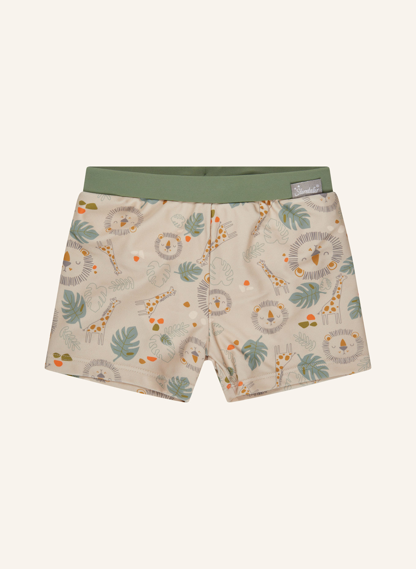 Sterntaler Badeshorts Safari: BEIGE