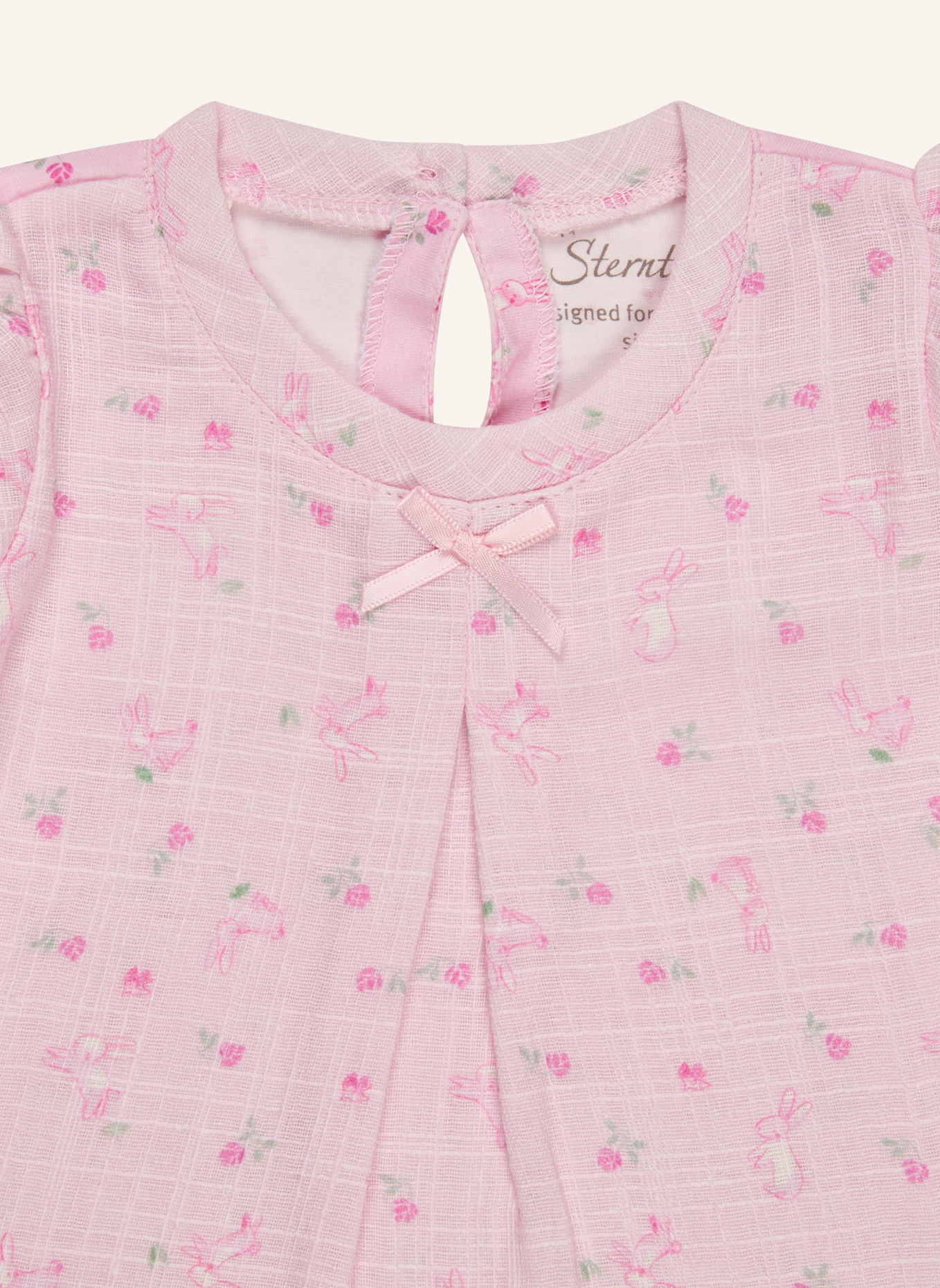 Sterntaler Kurzarmshirt Hase: ROSA