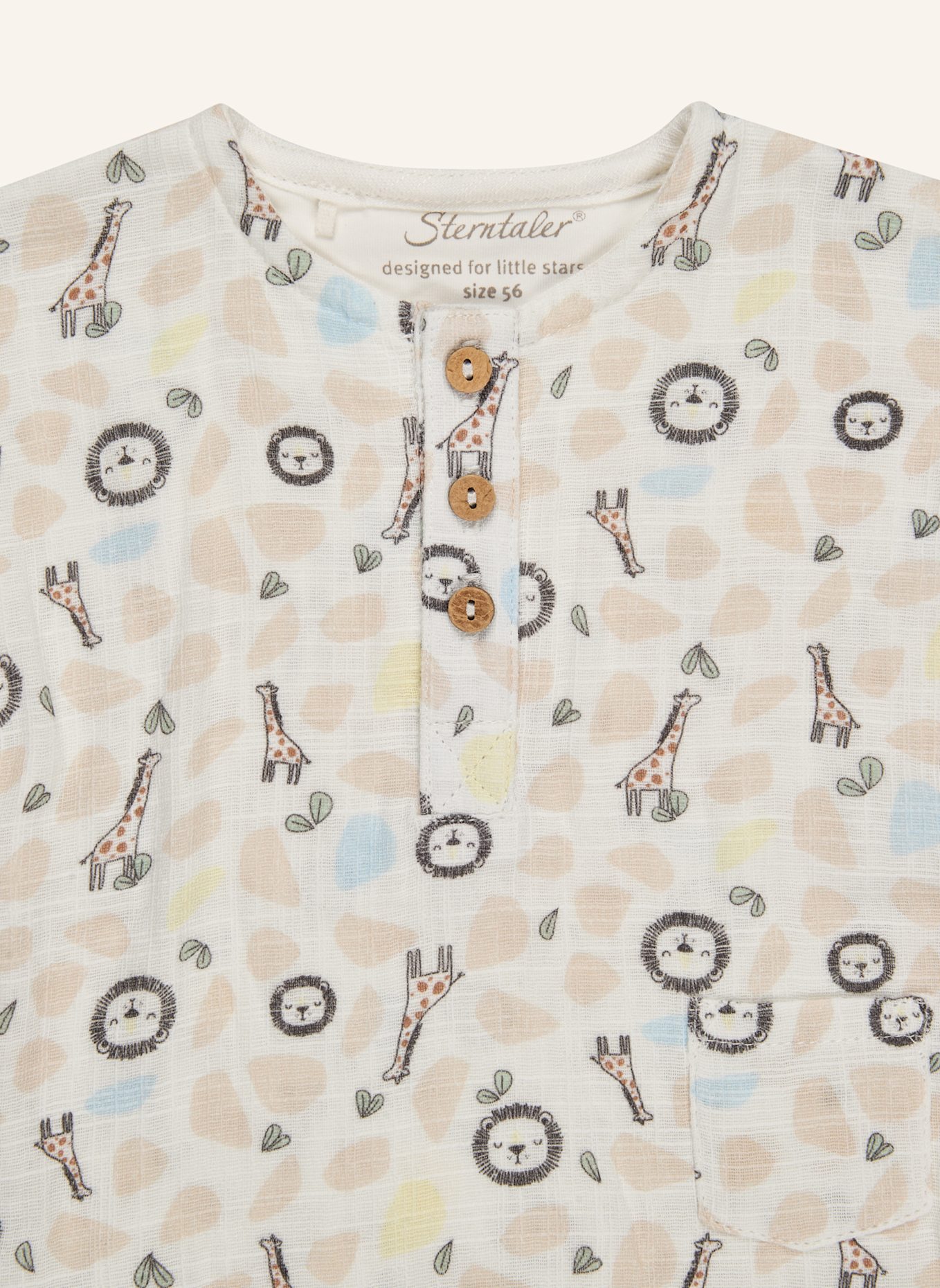 Sterntaler Hemd Safari: BEIGE