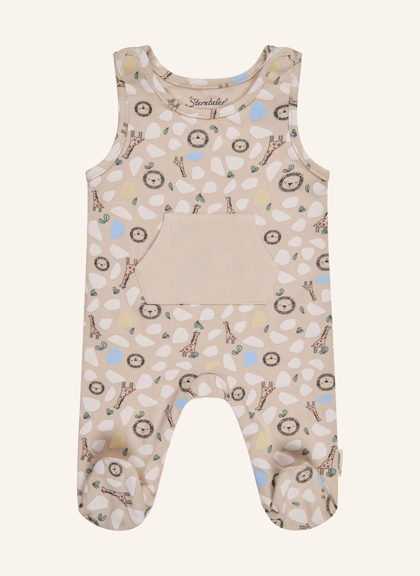 Sterntaler Strampler-Set Safari: BEIGE