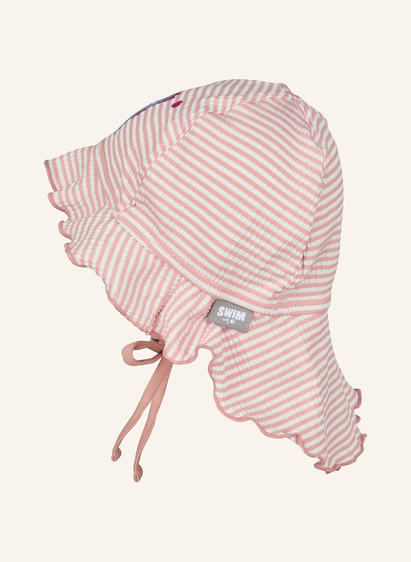 Sterntaler Schirmmütze mit Nackenschutz Seepferd: HELLROSA